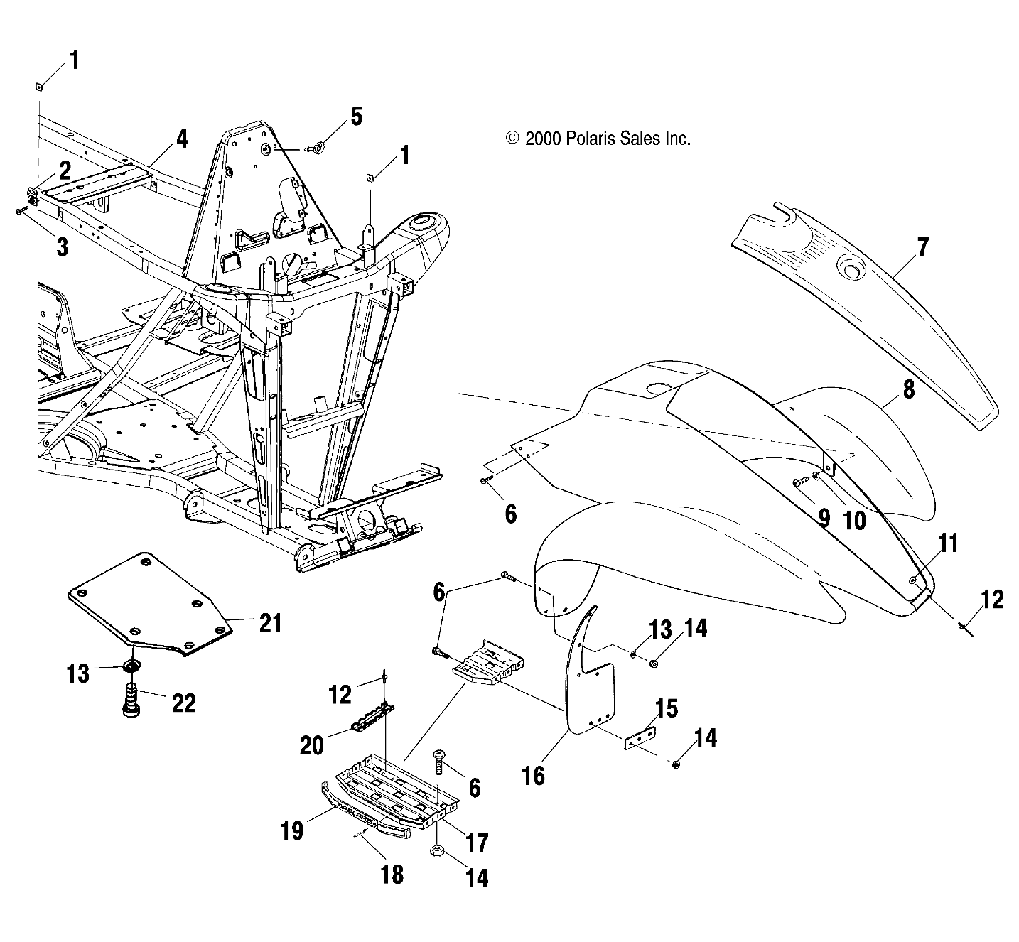 FRONT CAB - A00BG38CA (4954845484A005)