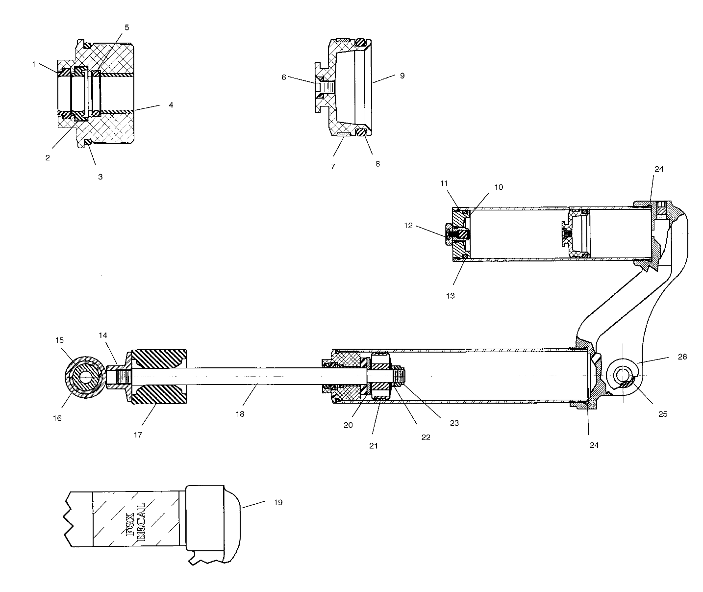 FOX SHOCK, GAS, RESERVOIR - A00BG38CA (4954845484D002)