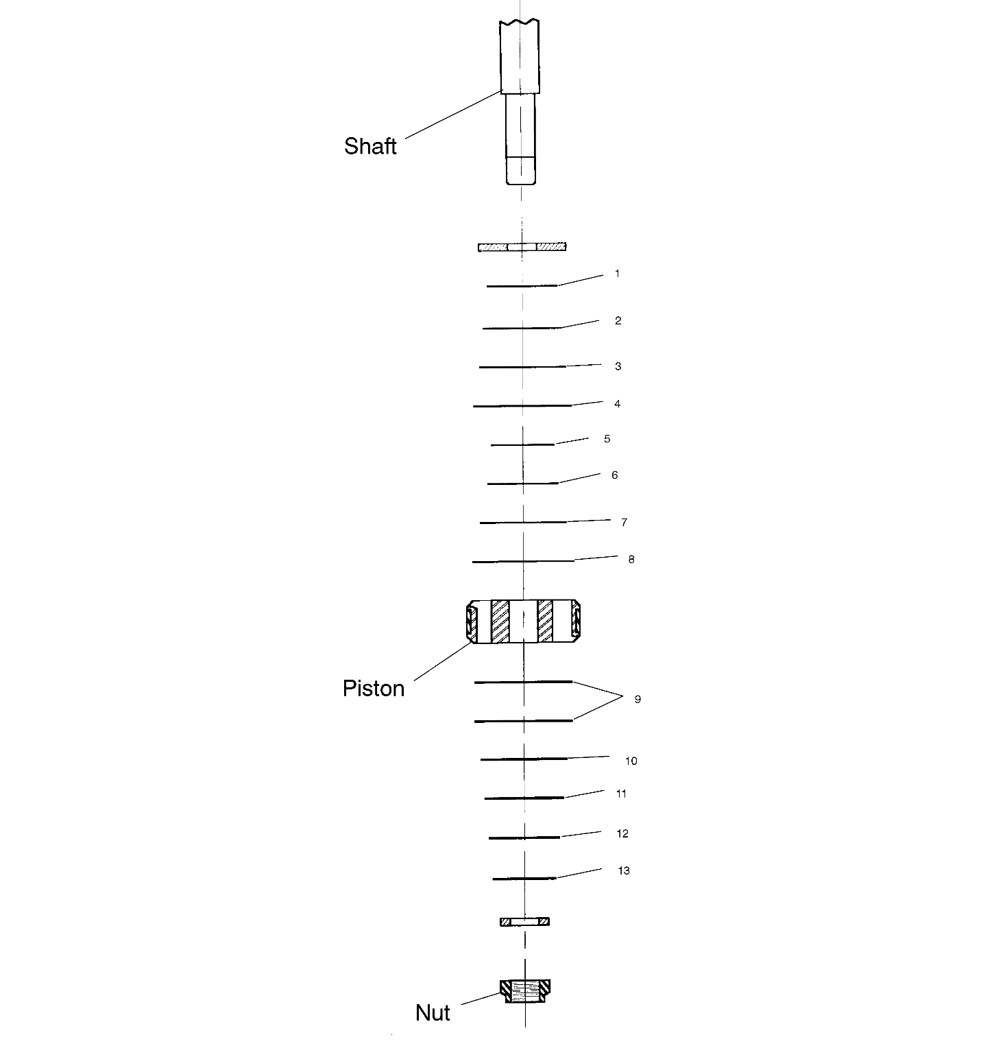 SHOCK VALVING - A00BG38CA (4954845484D003)