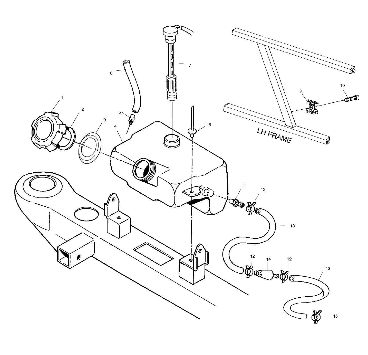 OIL TANK - A00CG38CA (4954875487B001)