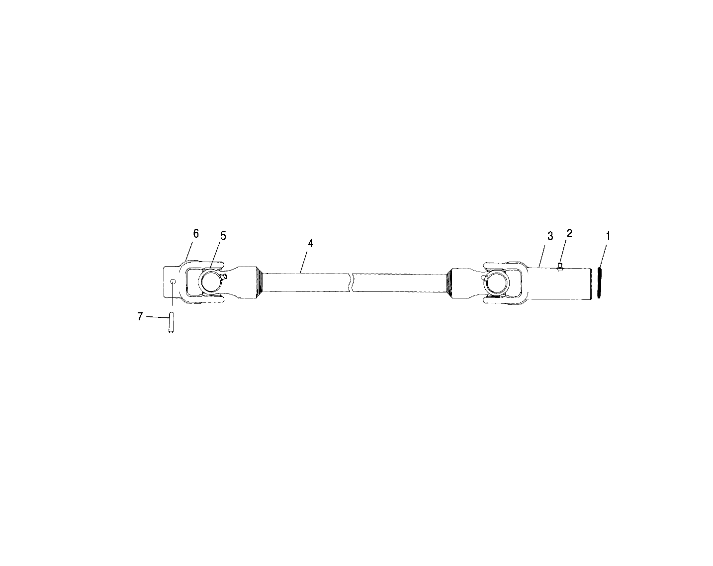 PROP SHAFT - A00CG38CA (4954875487C002)