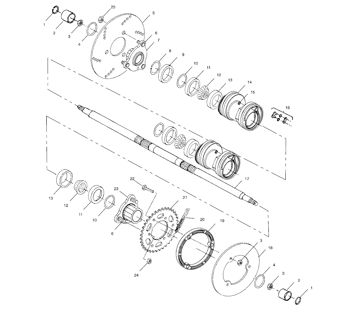 REAR HOUSING - A00CG38CA (4954875487C004)