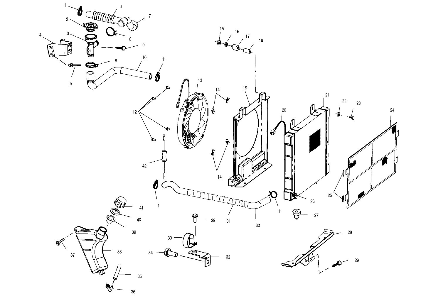 COOLING SYSTEM - A00CD50AA (4954885488A011)