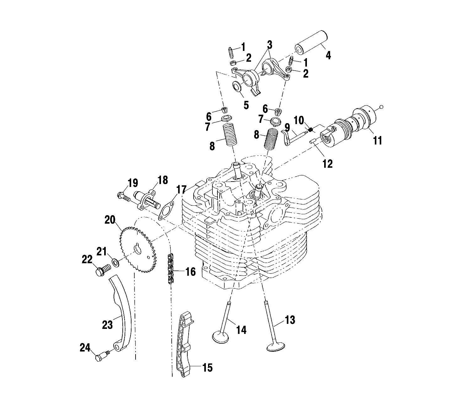 INTAKE and EXHAUST - A00CK32AA (4954895489C011)