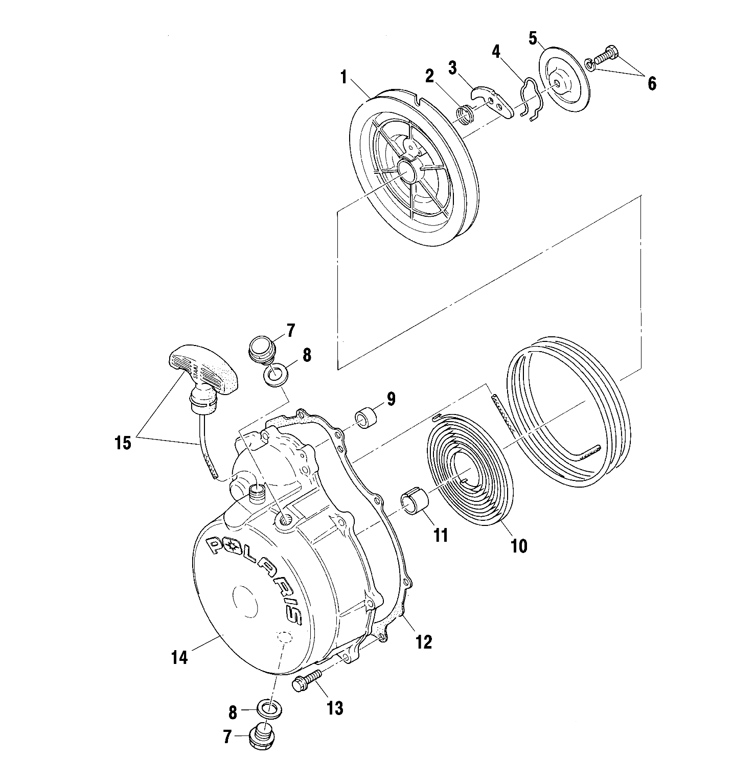 RECOIL STARTER - A00CK32AA (4954895489C014)