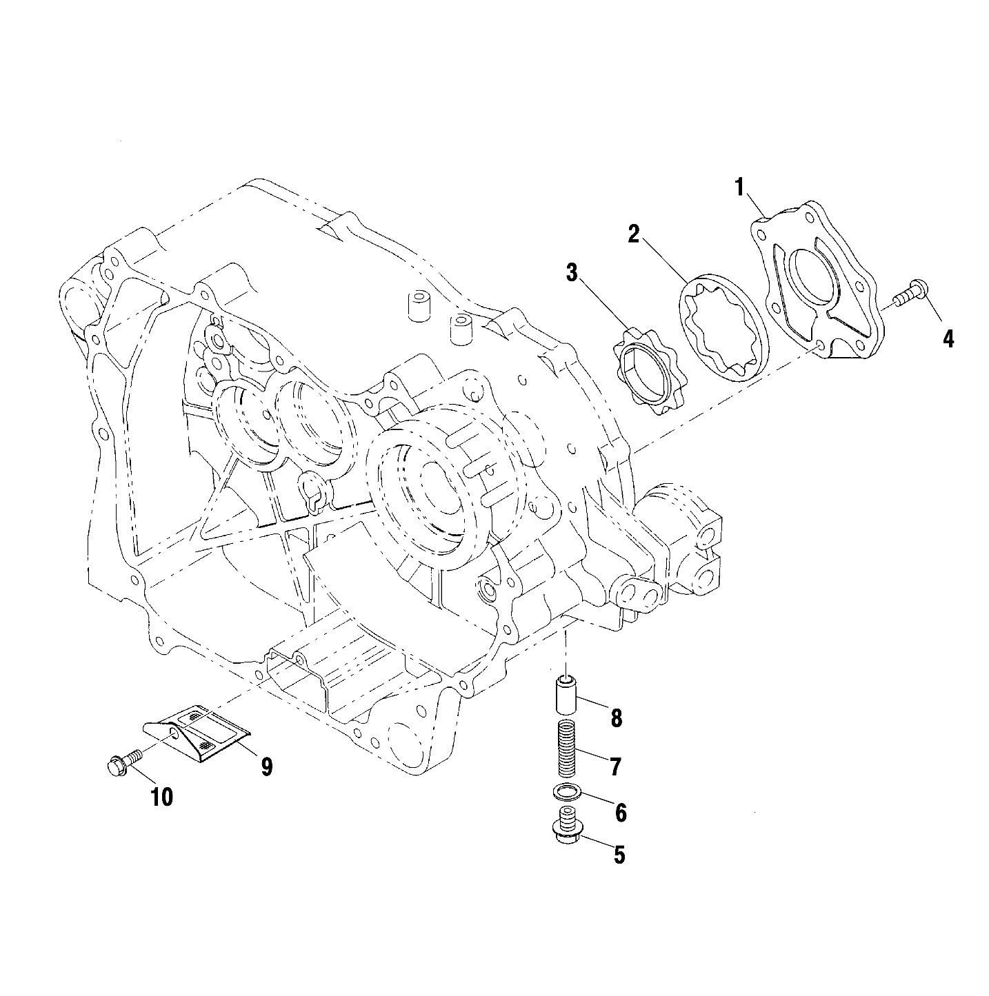 OIL PUMP - A00CK32AA (4954895489D002)