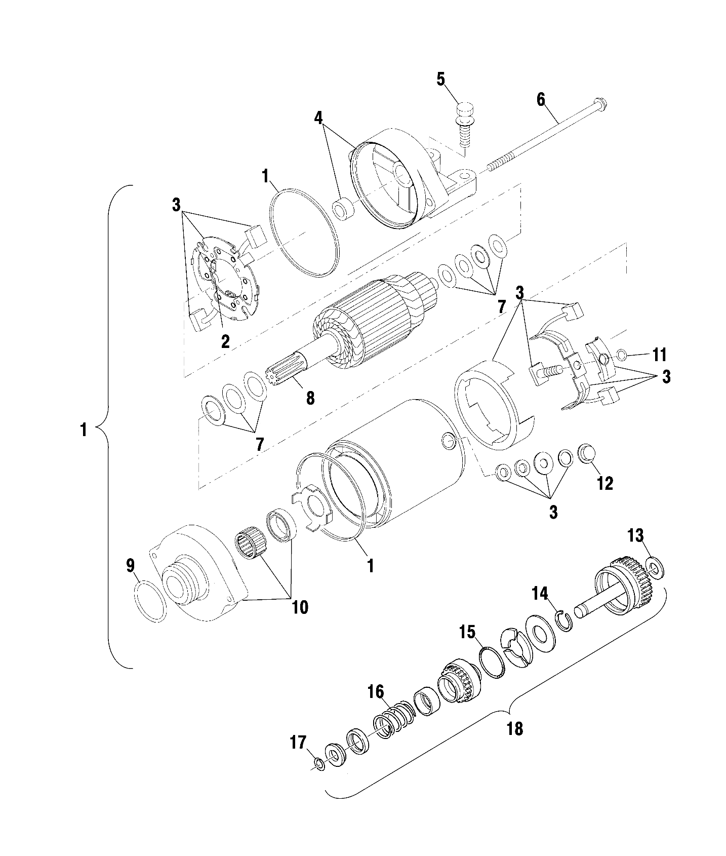 STARTING MOTOR - A00CK32AA (4954895489D005)