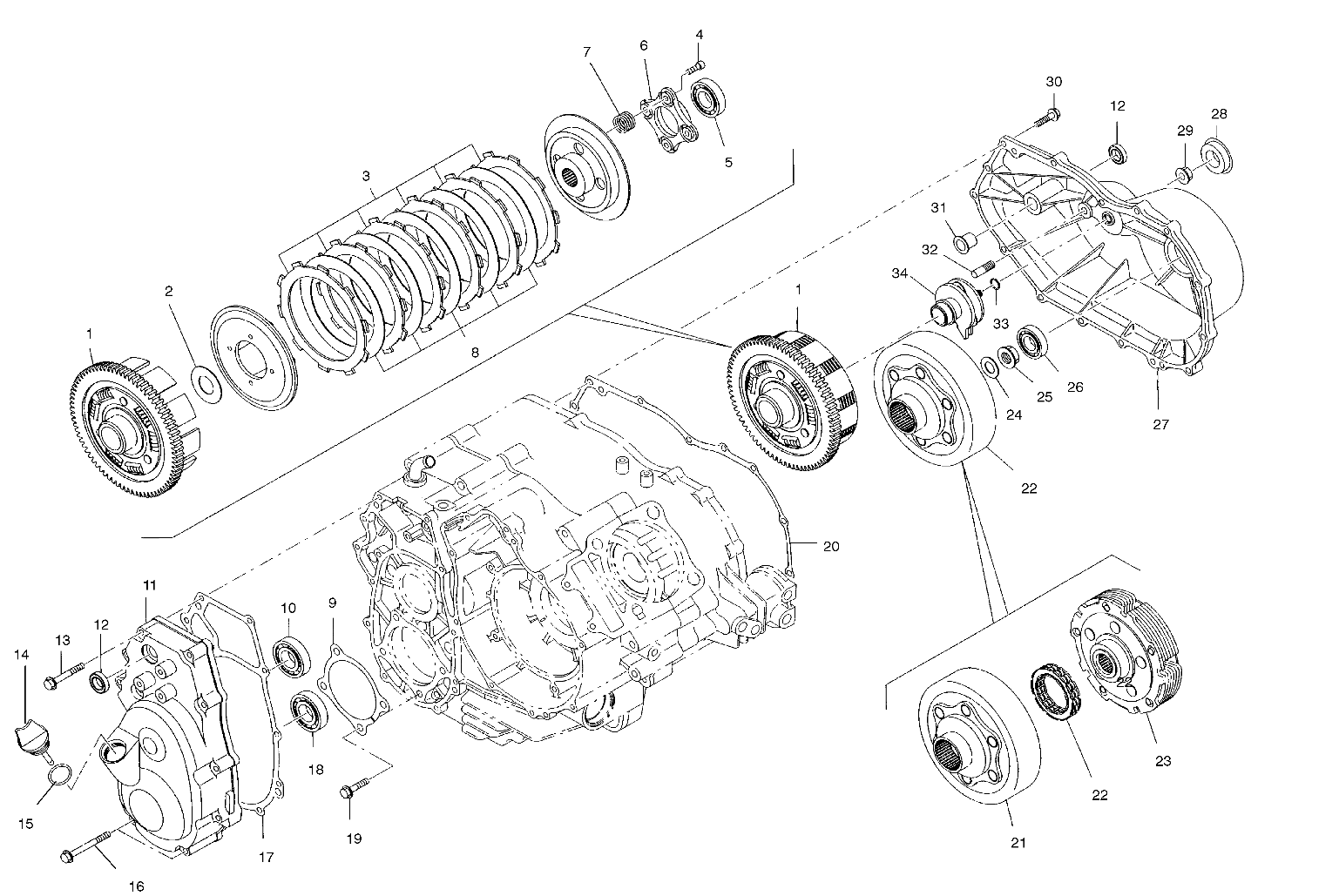 CLUTCH - A00CK32AA (4954895489D007)