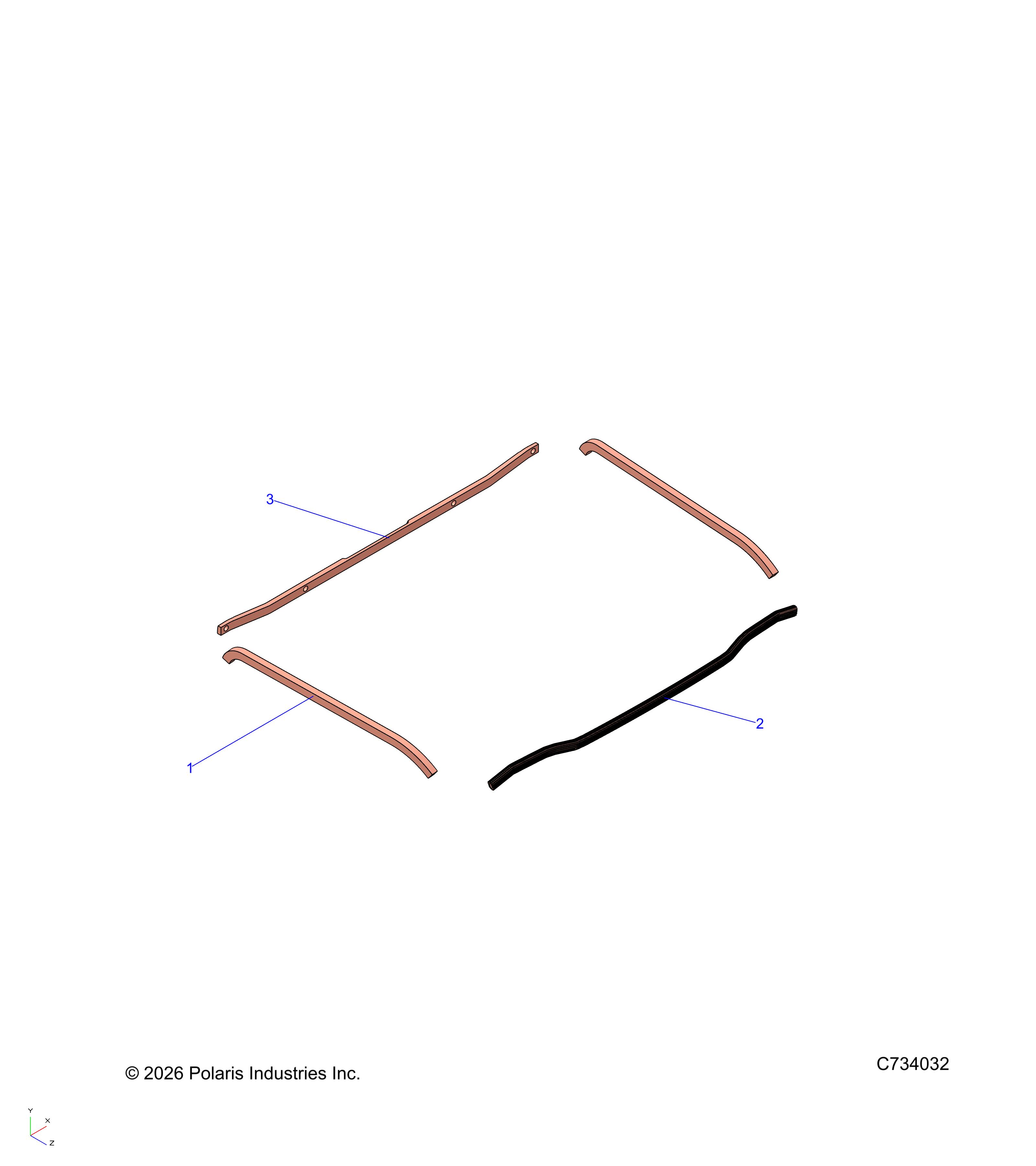 BODY, ROOF, SEALS - R27CCA5AC8 (C734032)