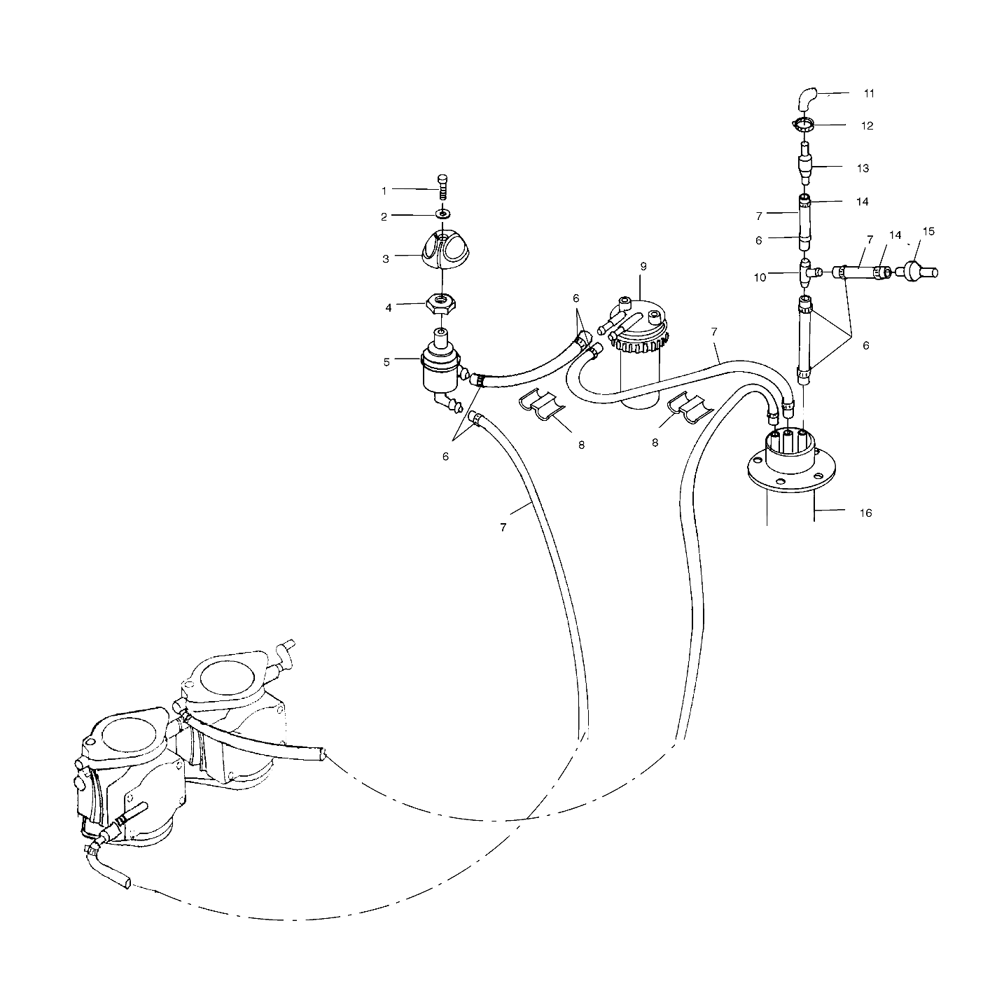 FUEL SYSTEM - W004673D (4955755575A011)