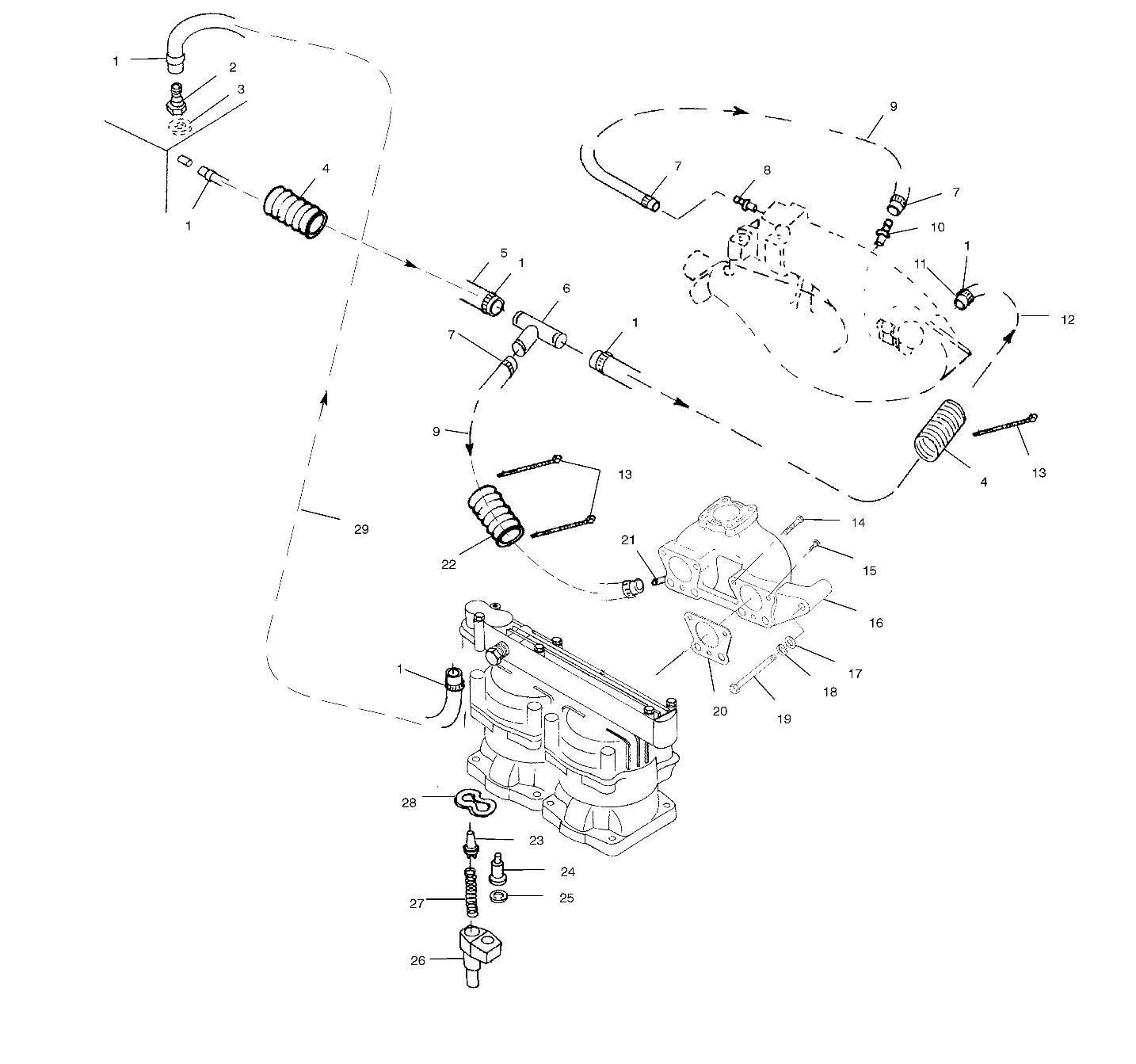 COOLING SYSTEM - W004673D (4955755575B009)