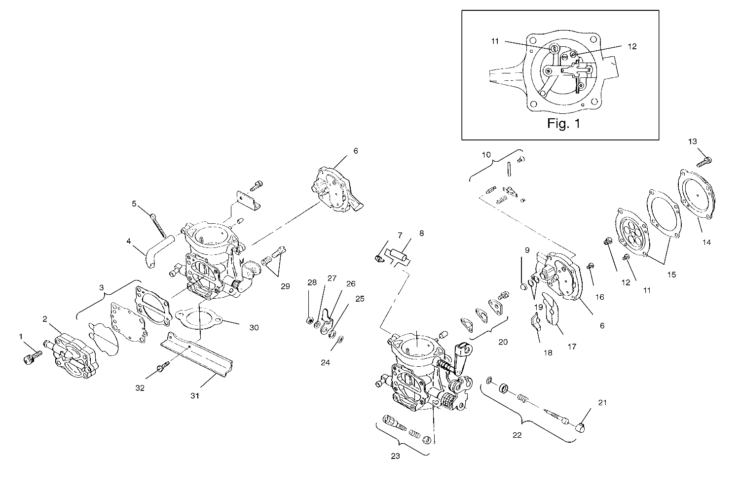 CARBURETOR - W004673I (4955755575C003)