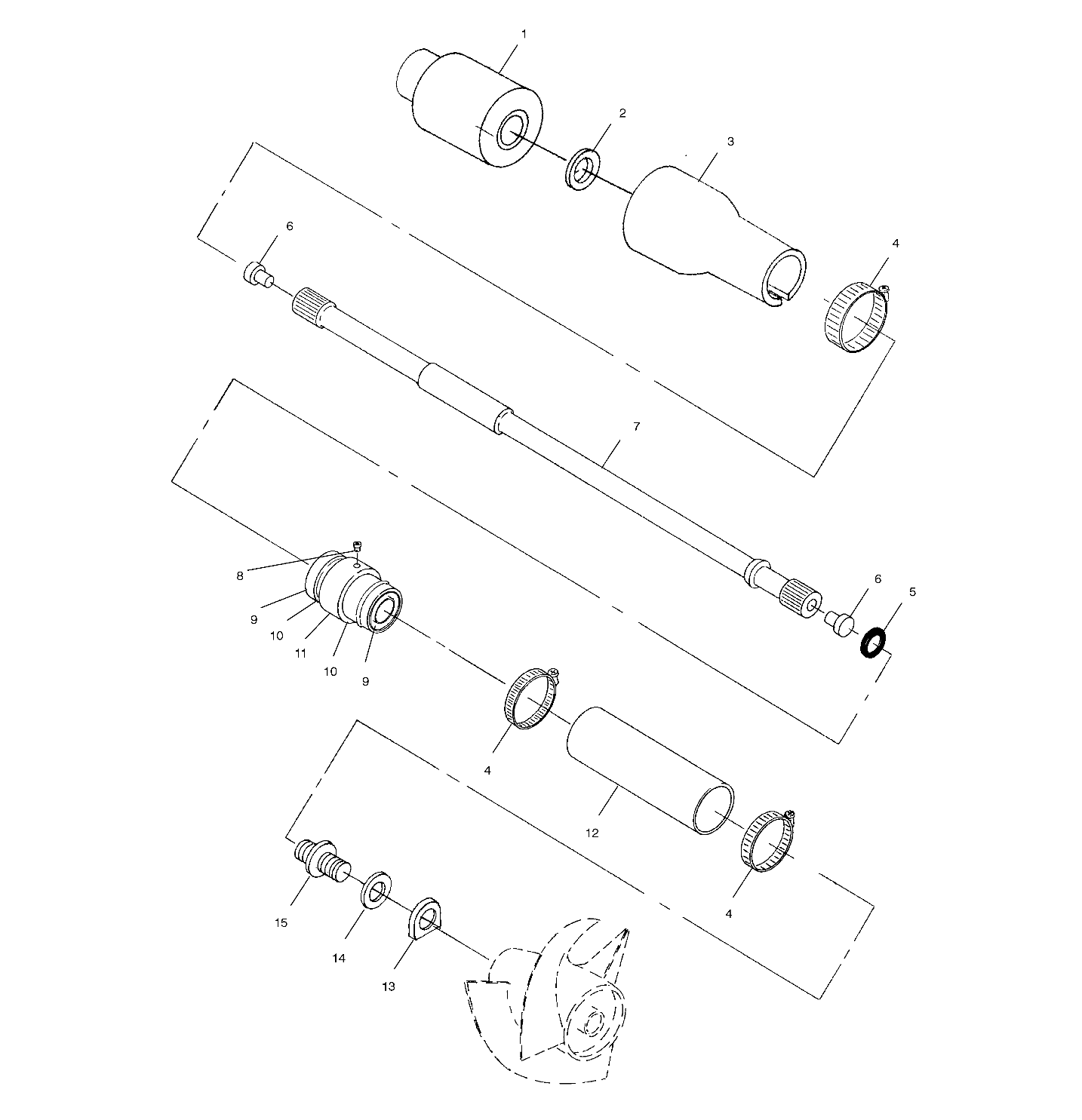 DRIVE SYSTEM - W004699D (4955765576B003)