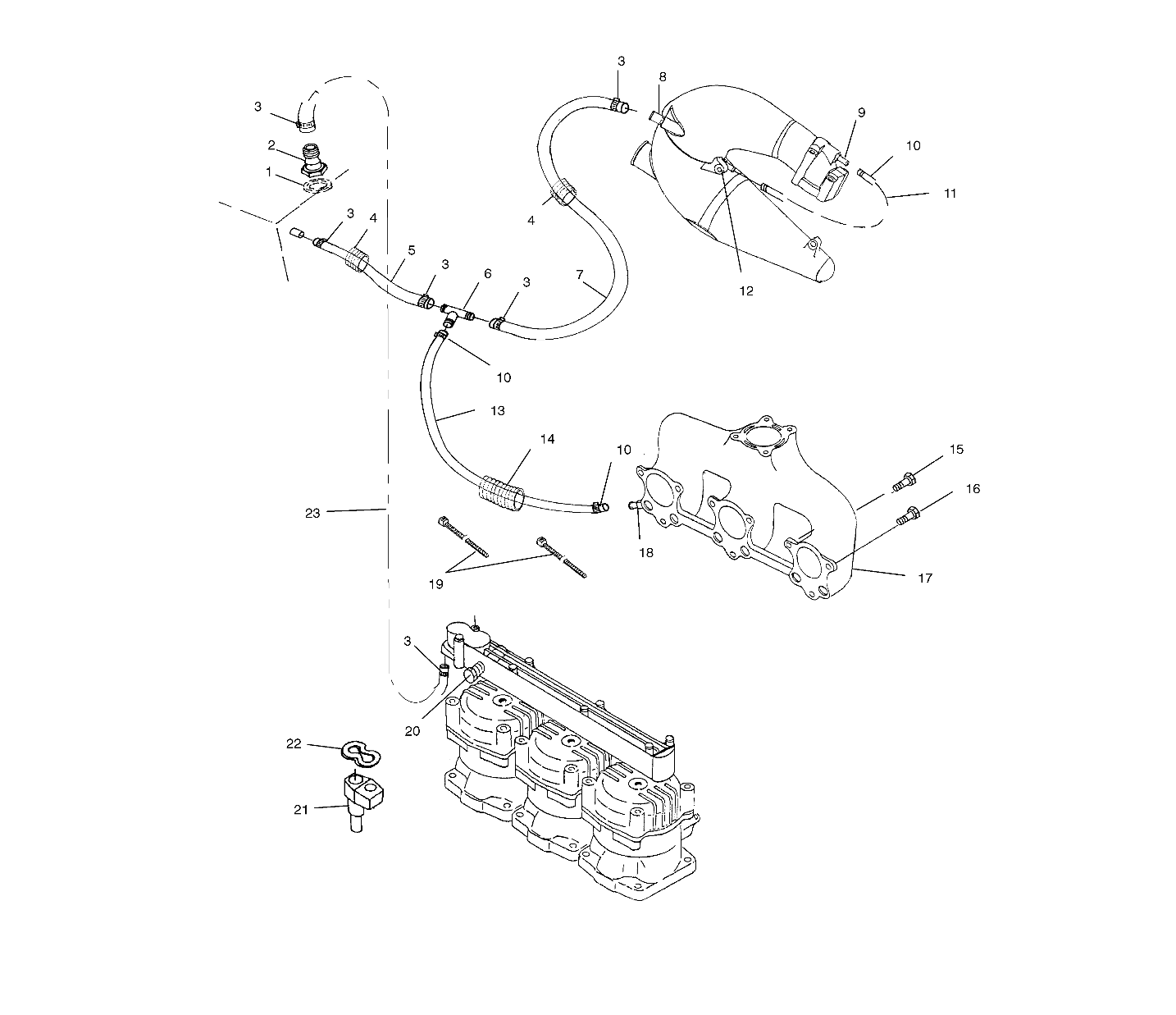 COOLING SYSTEM - W004699D (4955765576B009)