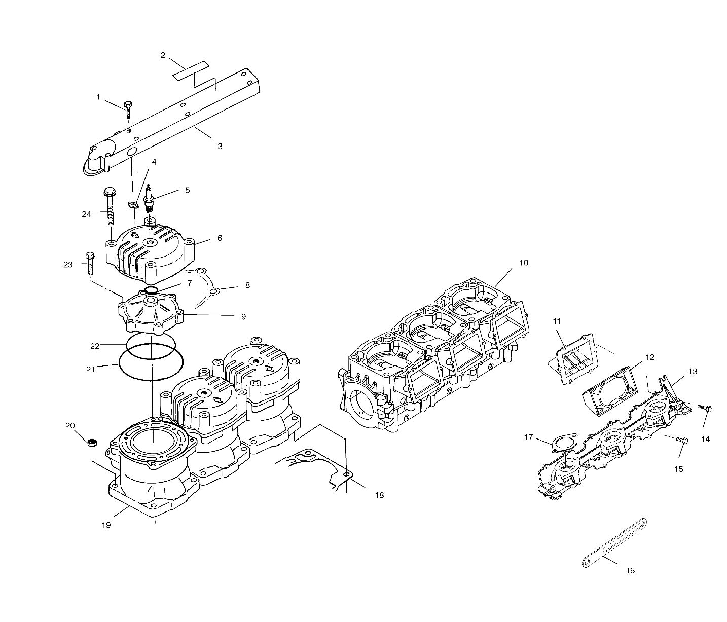 CYLINDER and MANIFOLD - W004699I (4955765576C002)