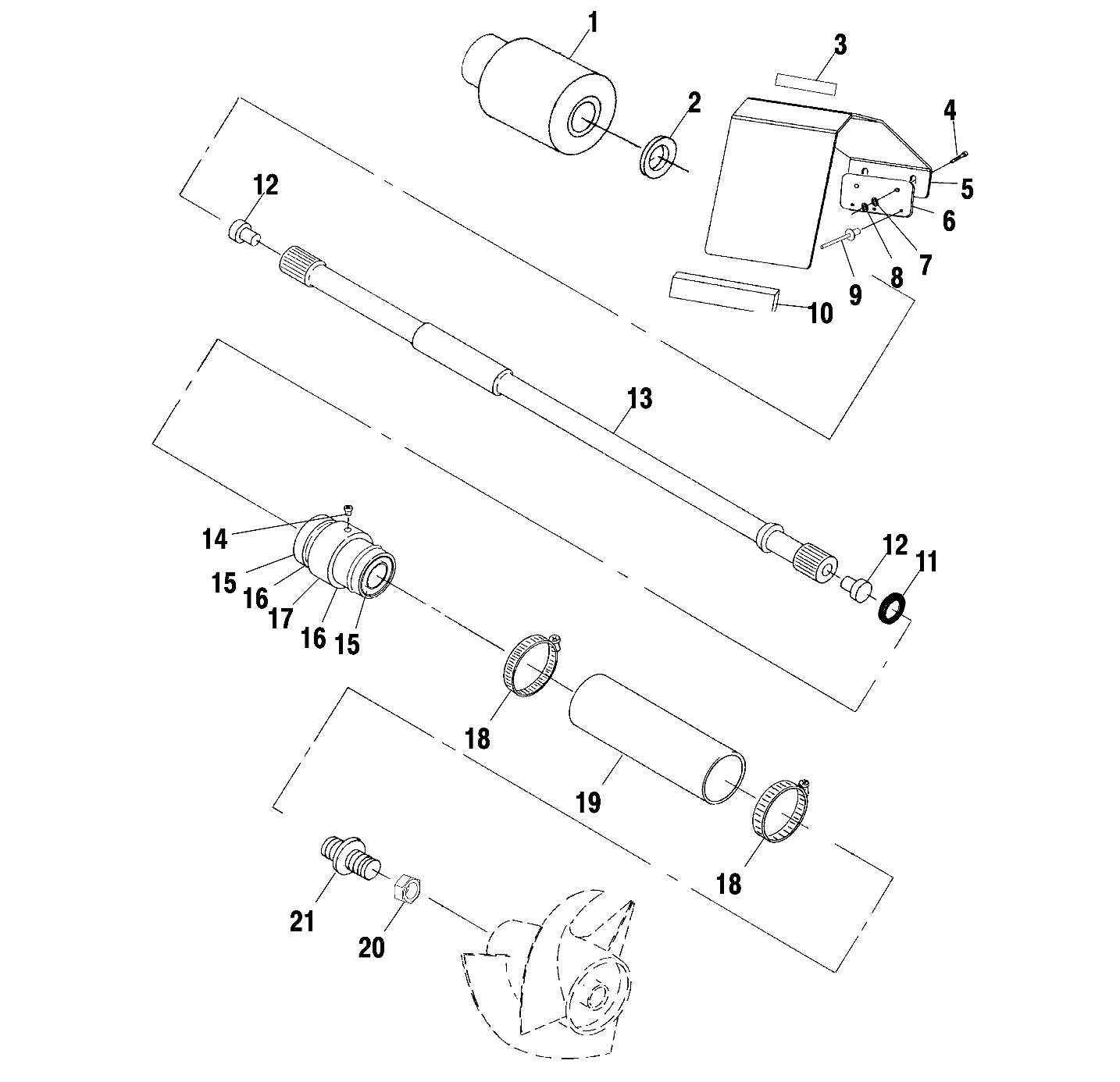 DRIVE SYSTEM - W005099D (4955775577B005)