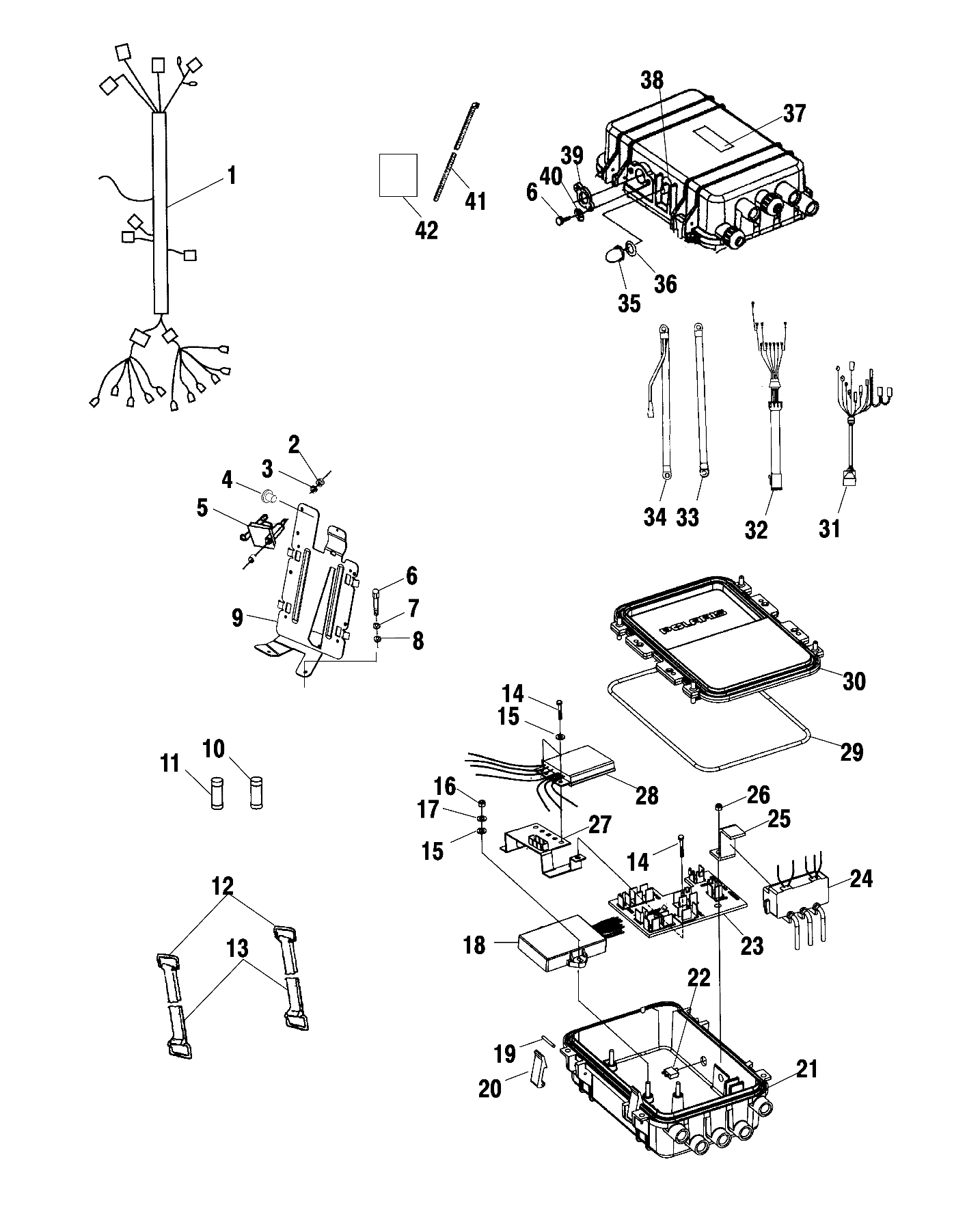 ELECTRICAL BOX - W005099D (4955775577B013)