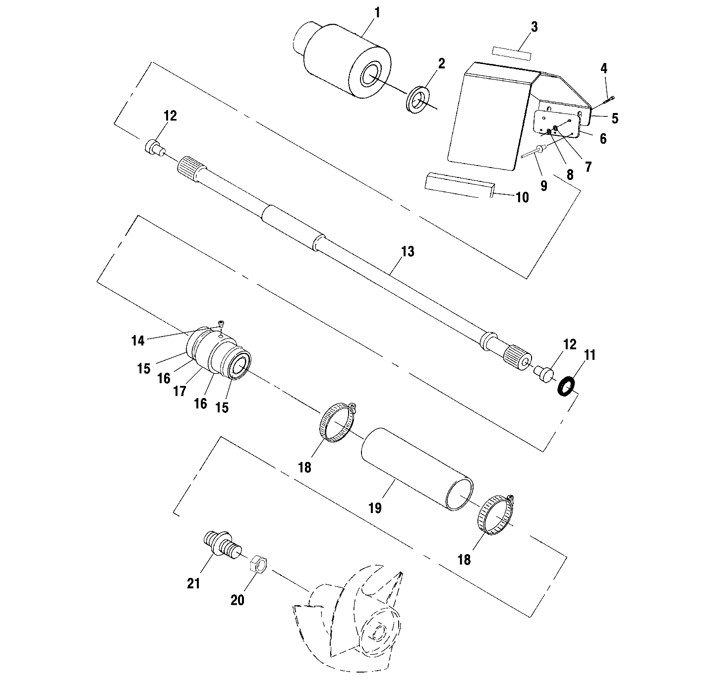 DRIVE SYSTEM - W005098D (4955785578B005)