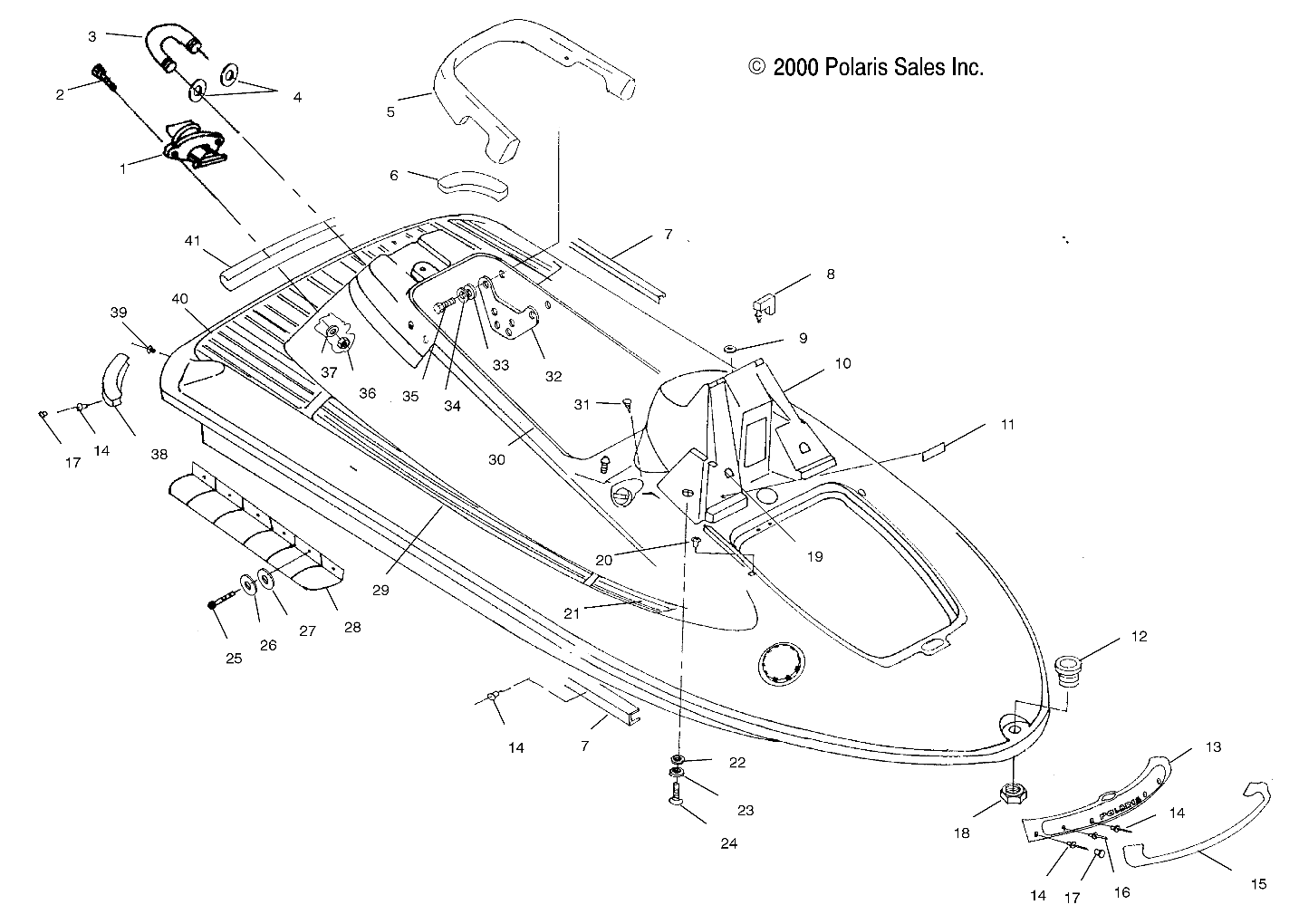 HULL and BODY - W004978D (4955795579A005)