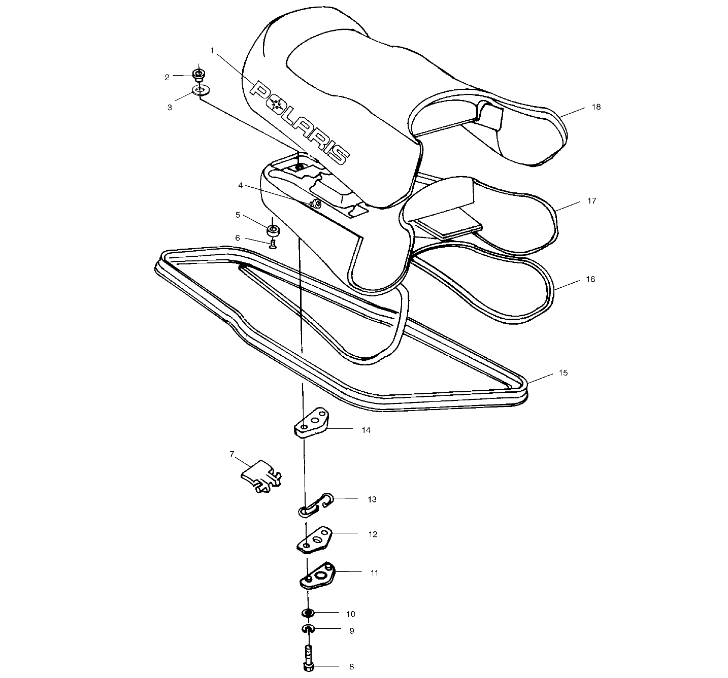 SEAT - W004999D (4955805580A012)