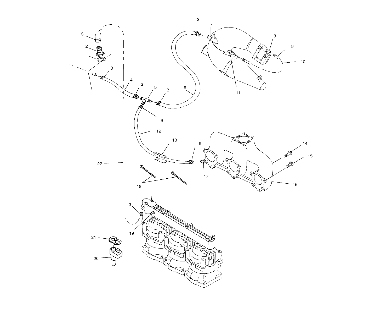 COOLING SYSTEM - W004999D (4955805580B009)