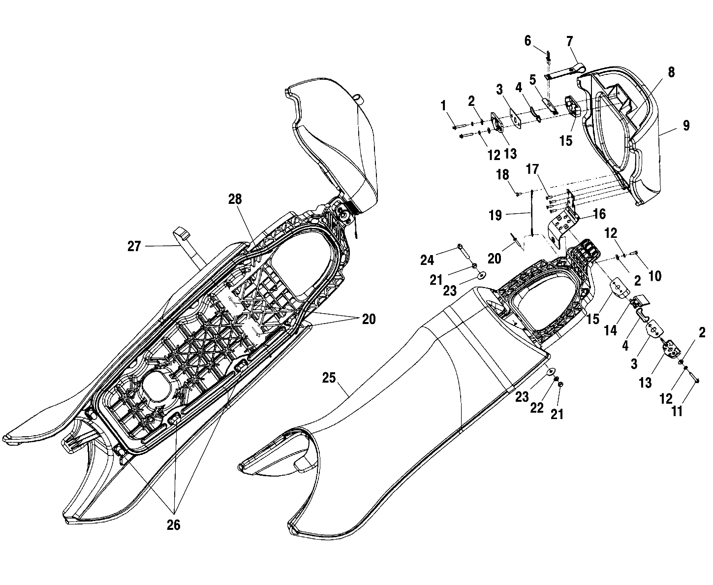 SEAT - W005197D (4955815581A013)