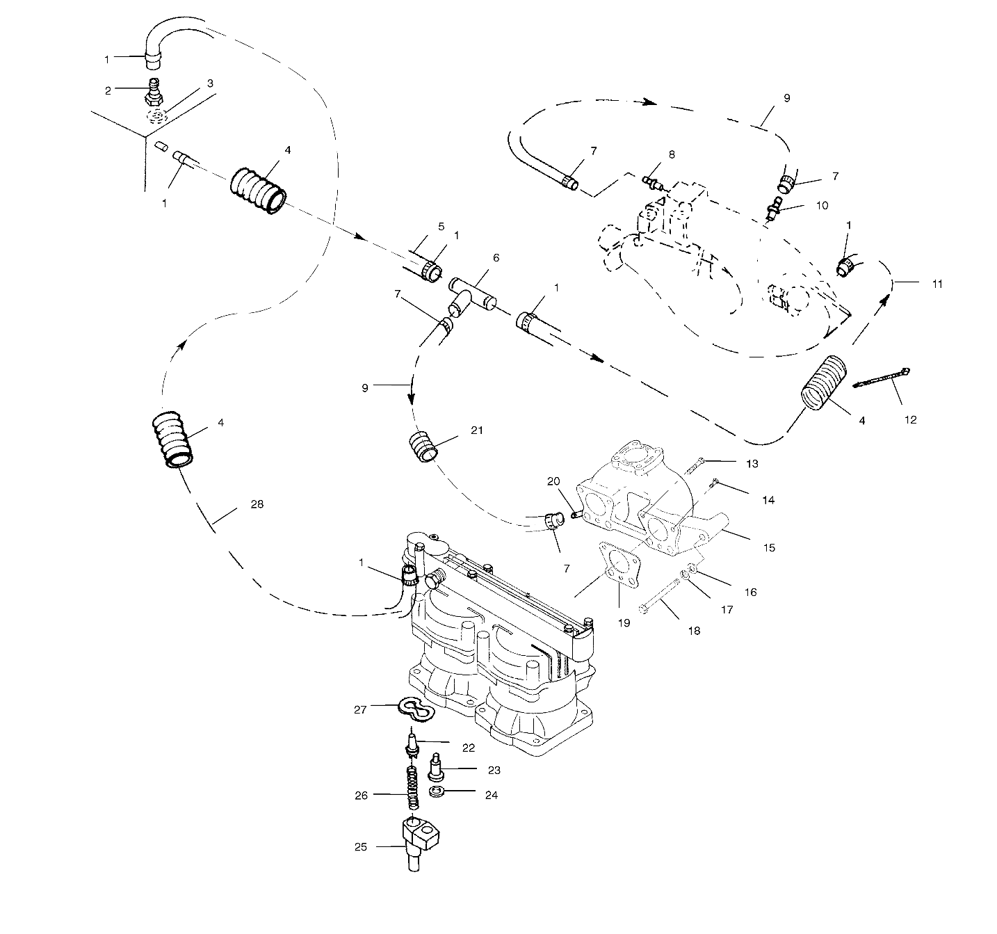 COOLING SYSTEM - W005197D (4955815581B011)