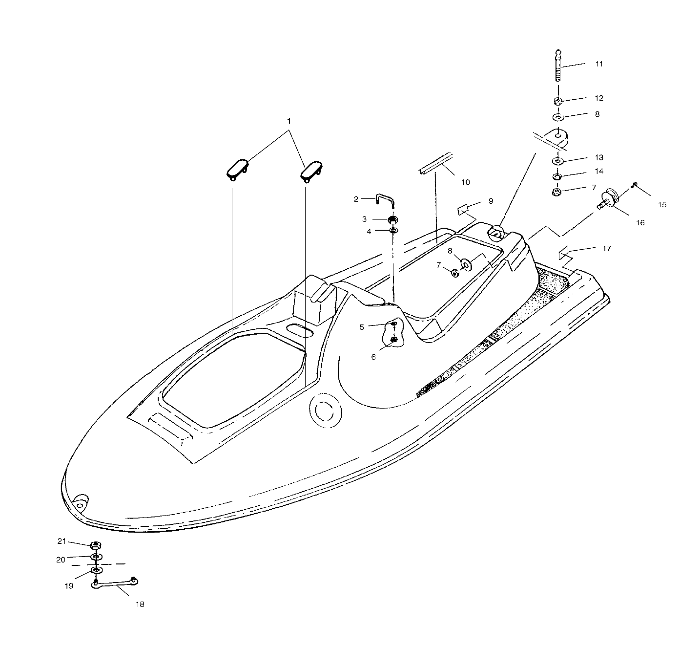 HULL and BODY - B994596 (4955995599a006)