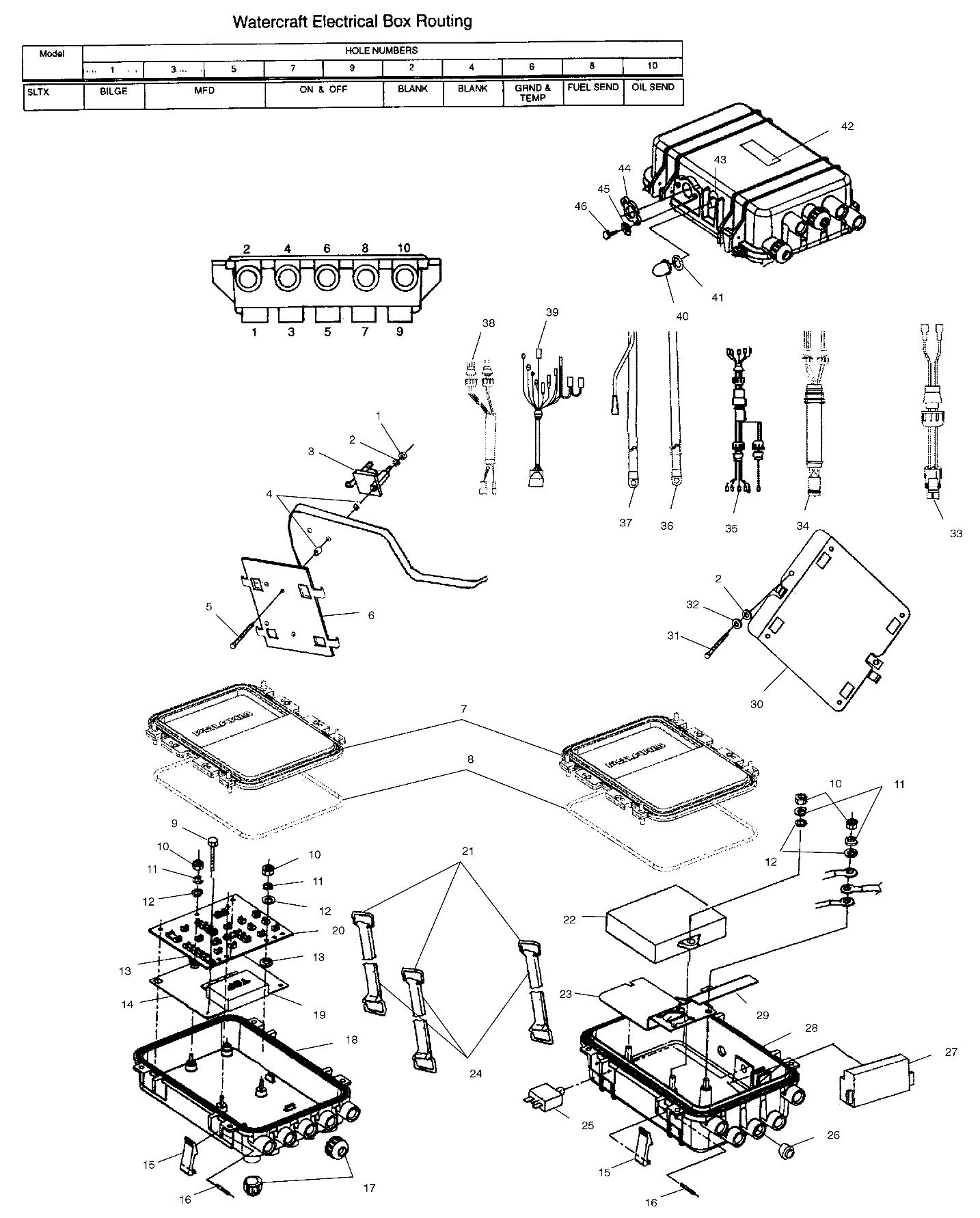 ELECTRICAL BOX - B994596 (4955995599b011)