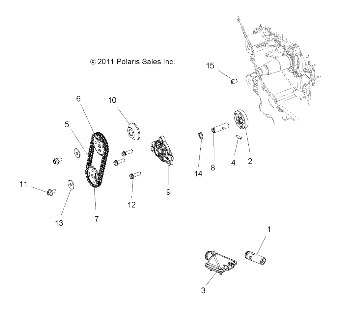 ENGINE, OIL PUMP - R24MAA57B1/EB4/B9 (49RGROILPUMP12RZR570)