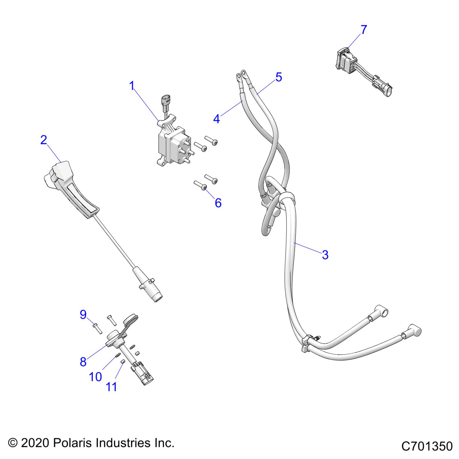 ELECTRICAL, WINCH - Z21NAM99AG (C701350)