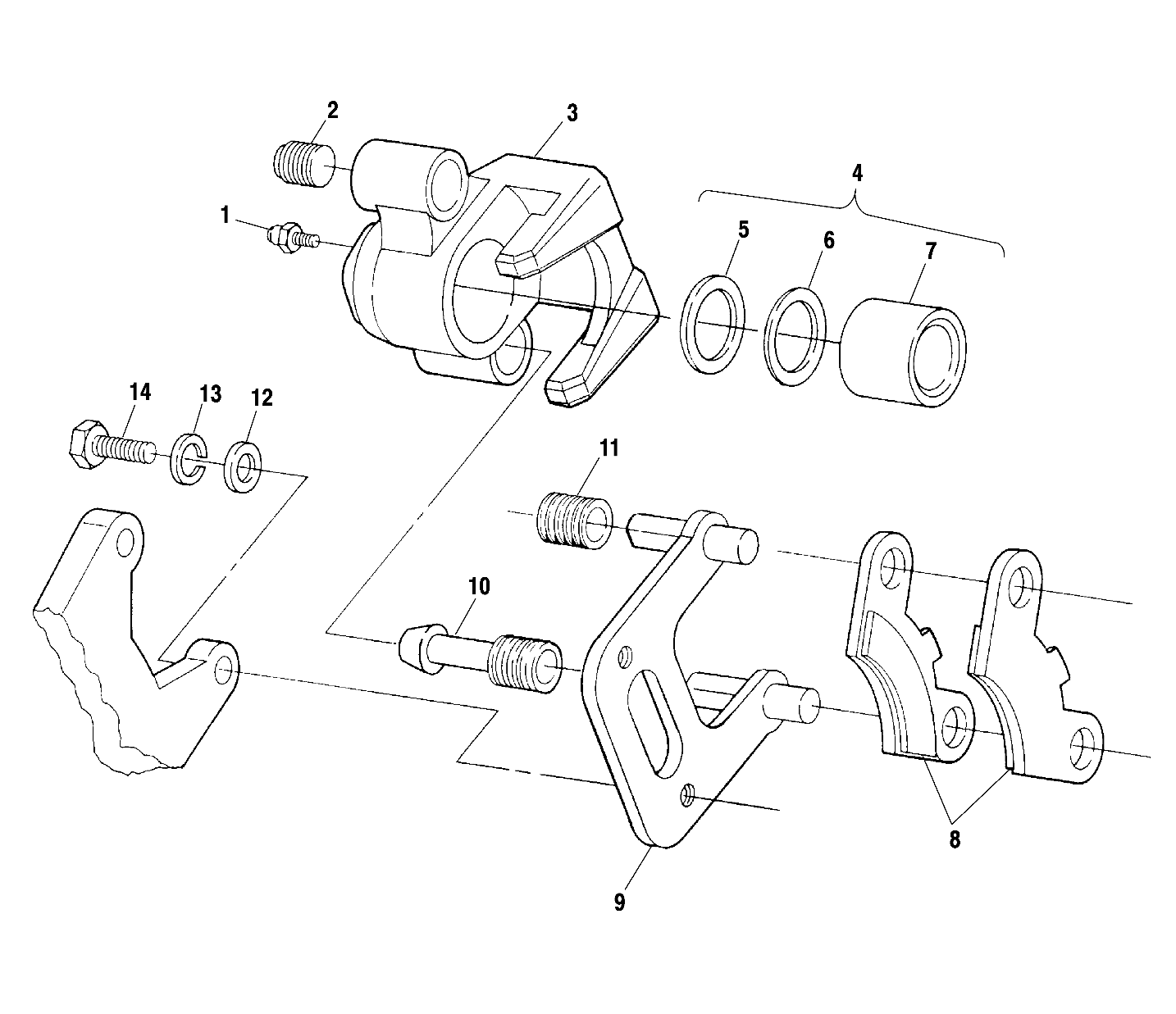 FRONT BRAKE - A00CH33AA (4957715771B008)