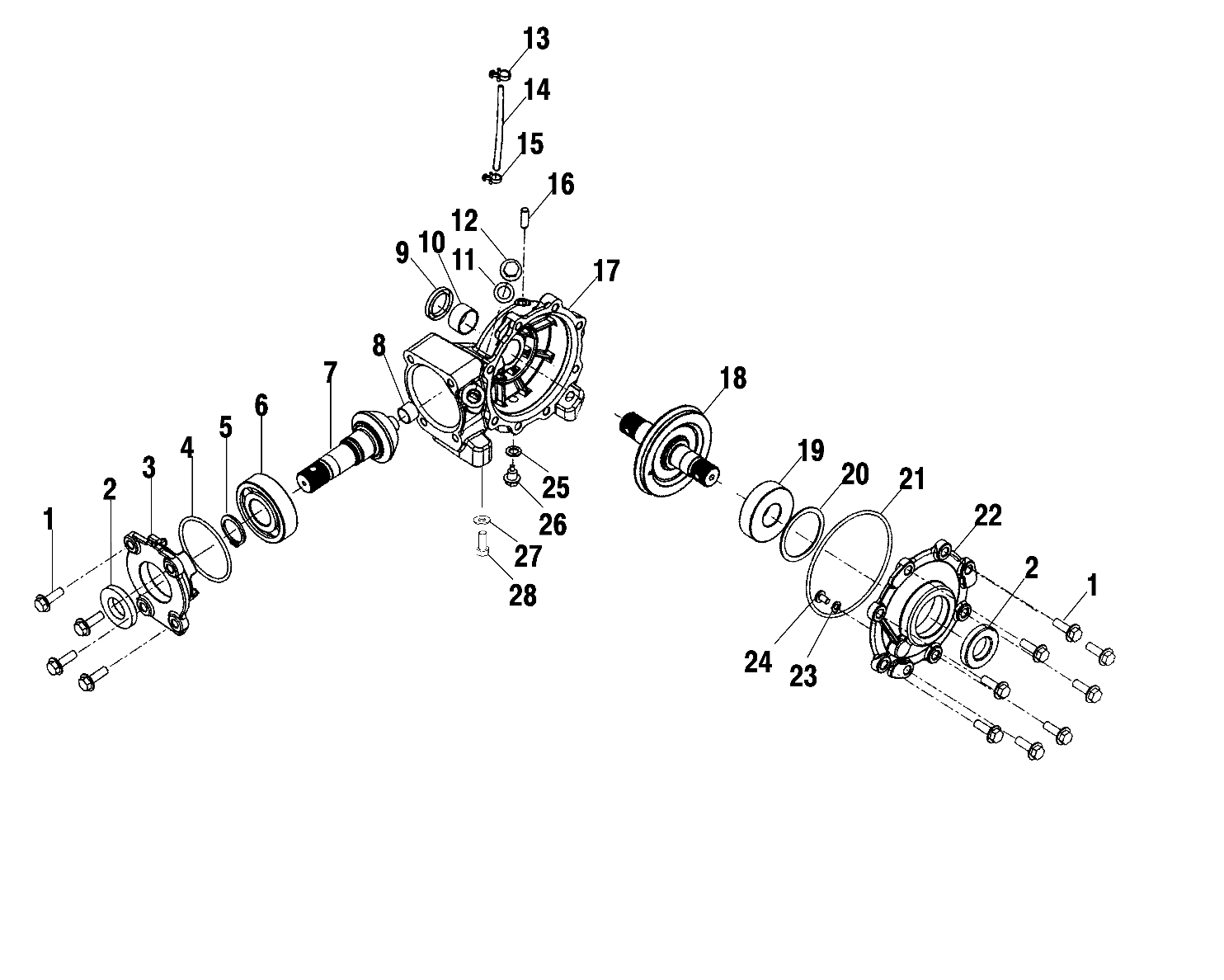 FRONT HOUSING - A00CH33AB (4957715771C011)