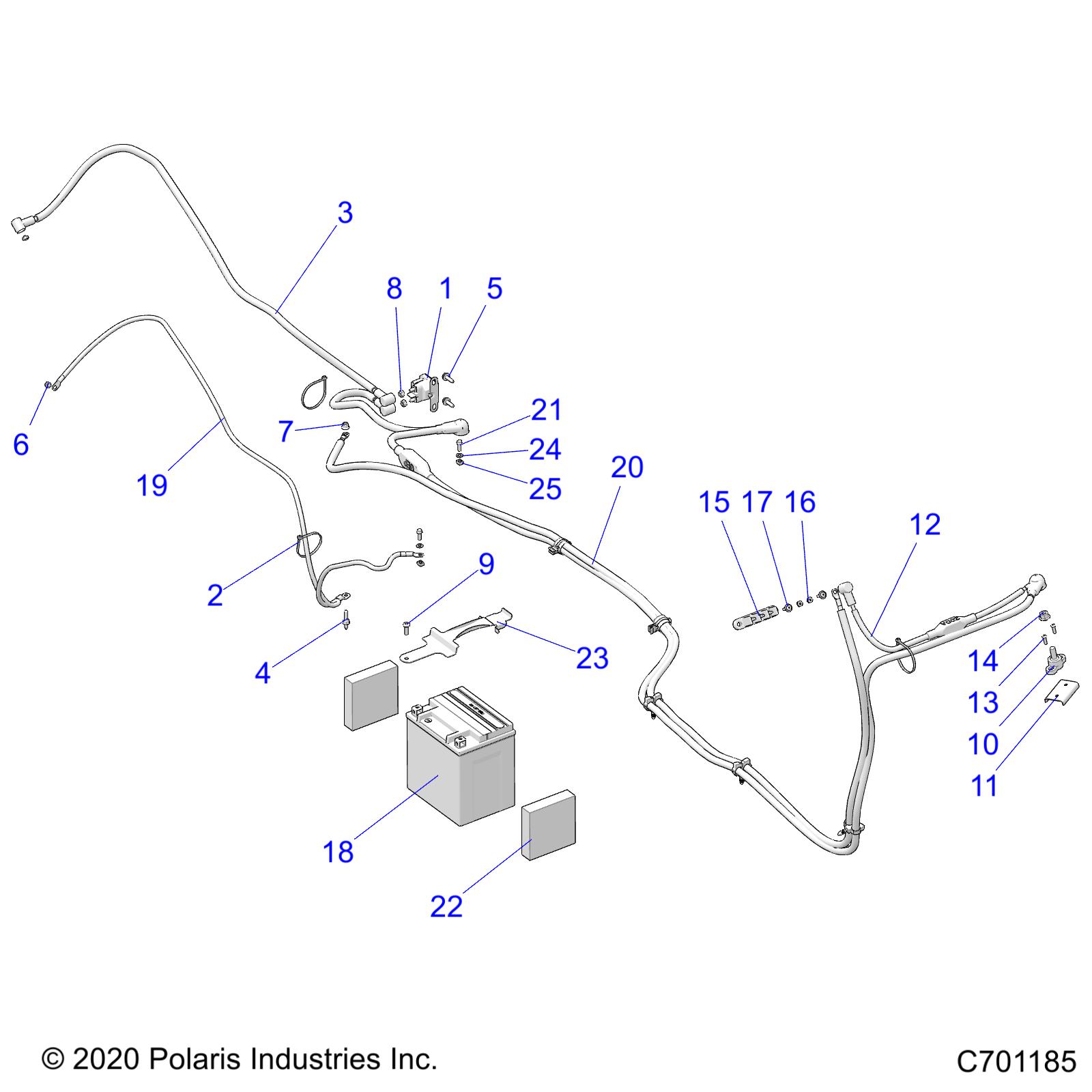 ELECTRICAL, BATTERY - Z21NAM99AG (C701185)