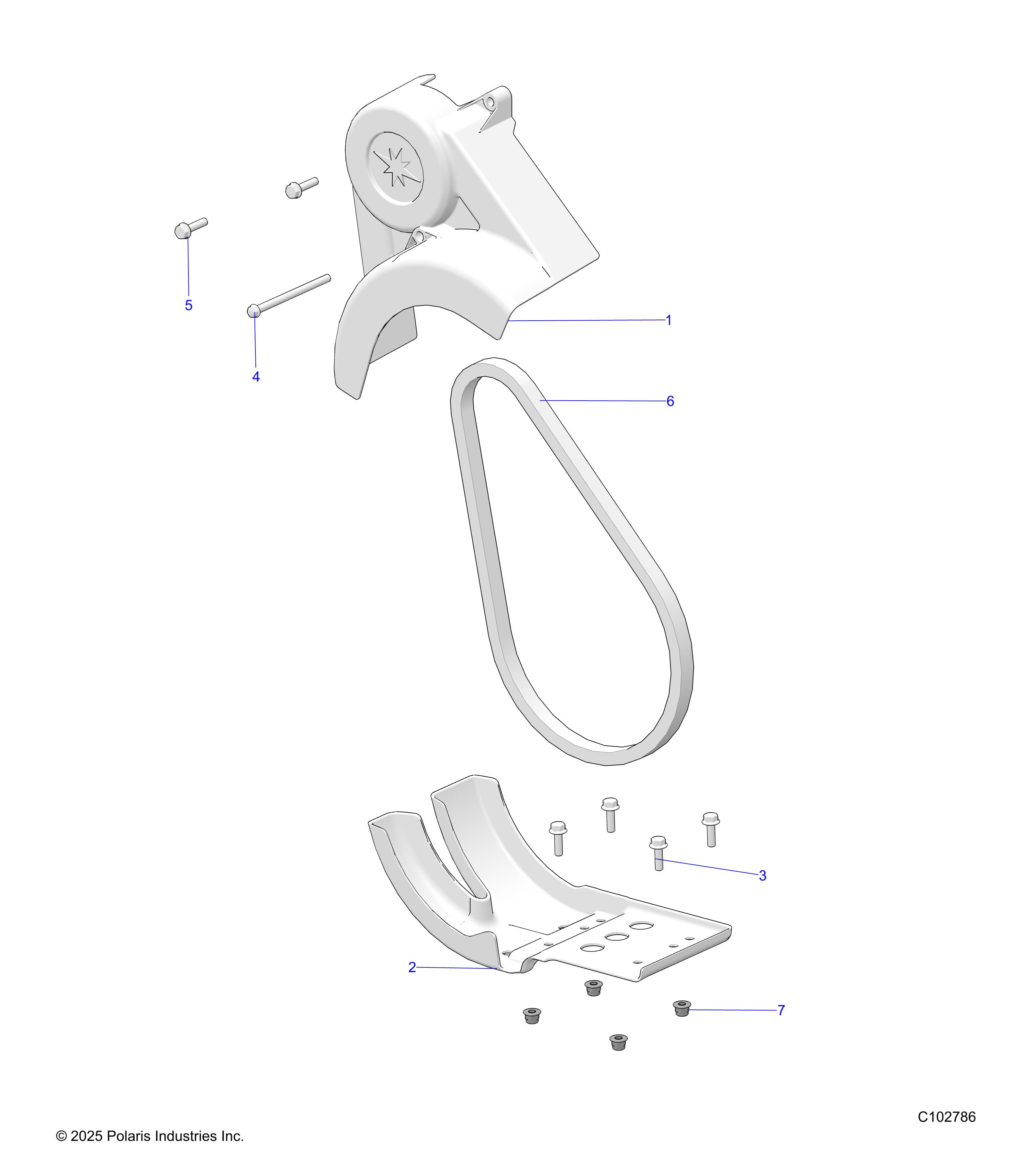 DRIVE TRAIN, CHAIN GUARD - R26HZA15A5/B5 (C102786)