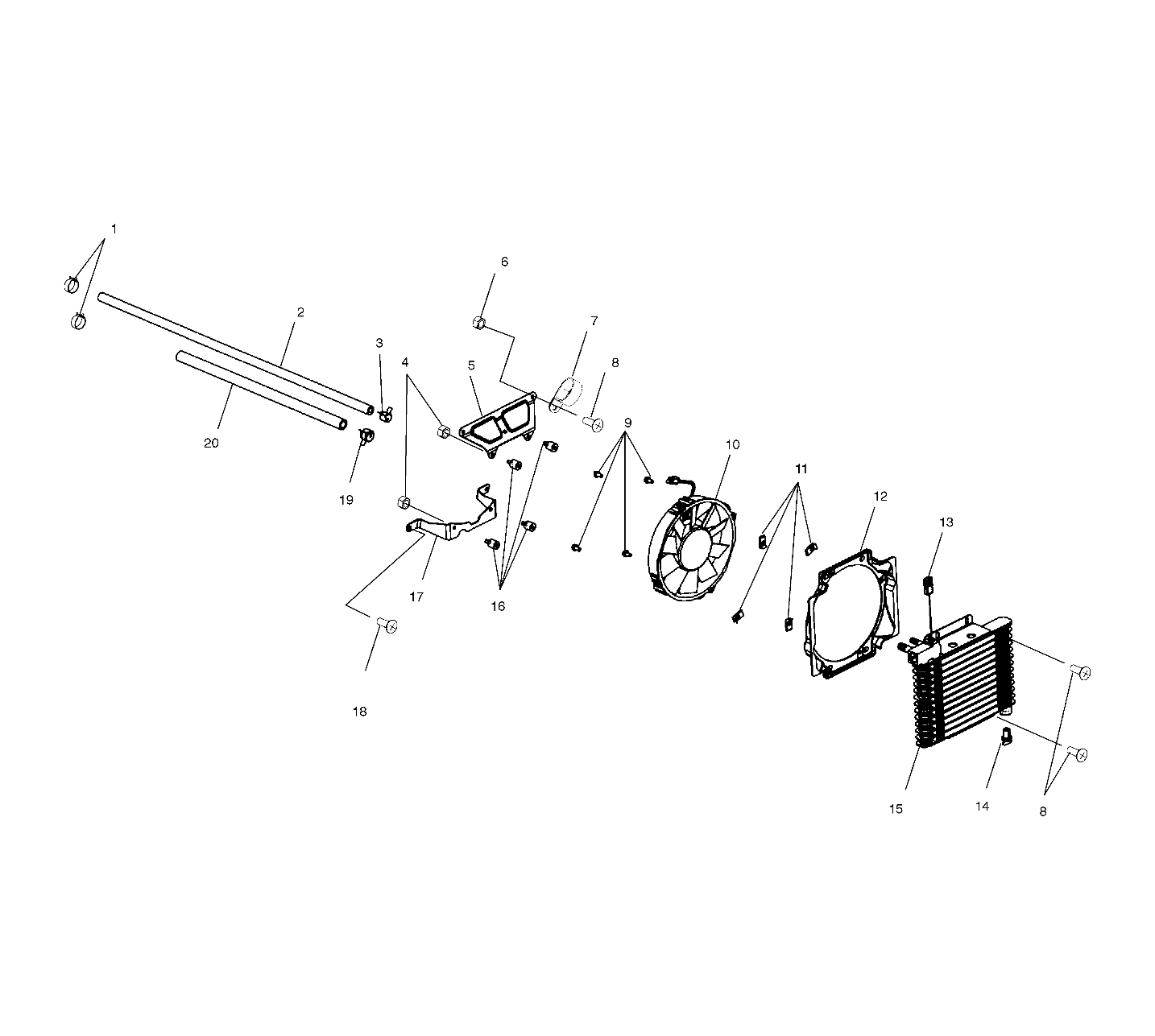 OIL COOLING - A00CH33AC (4959905990A012)