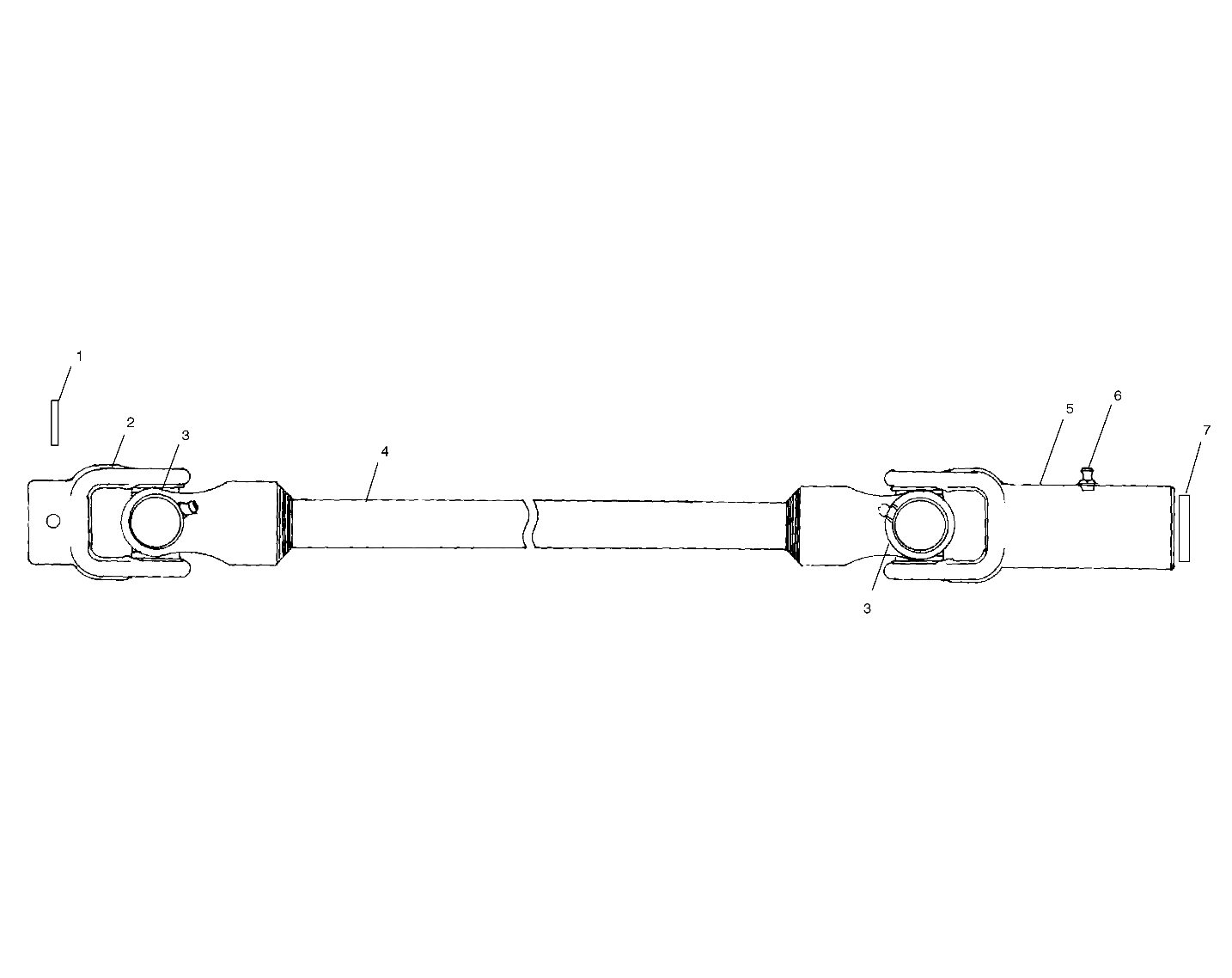 PROP SHAFT - A00CH33AC (4959905990B006)