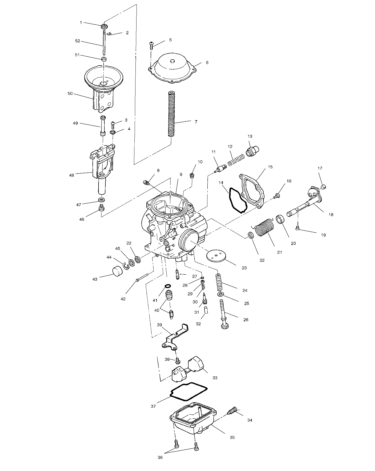 CARBURETOR - A00CH33AC (4959905990D007)