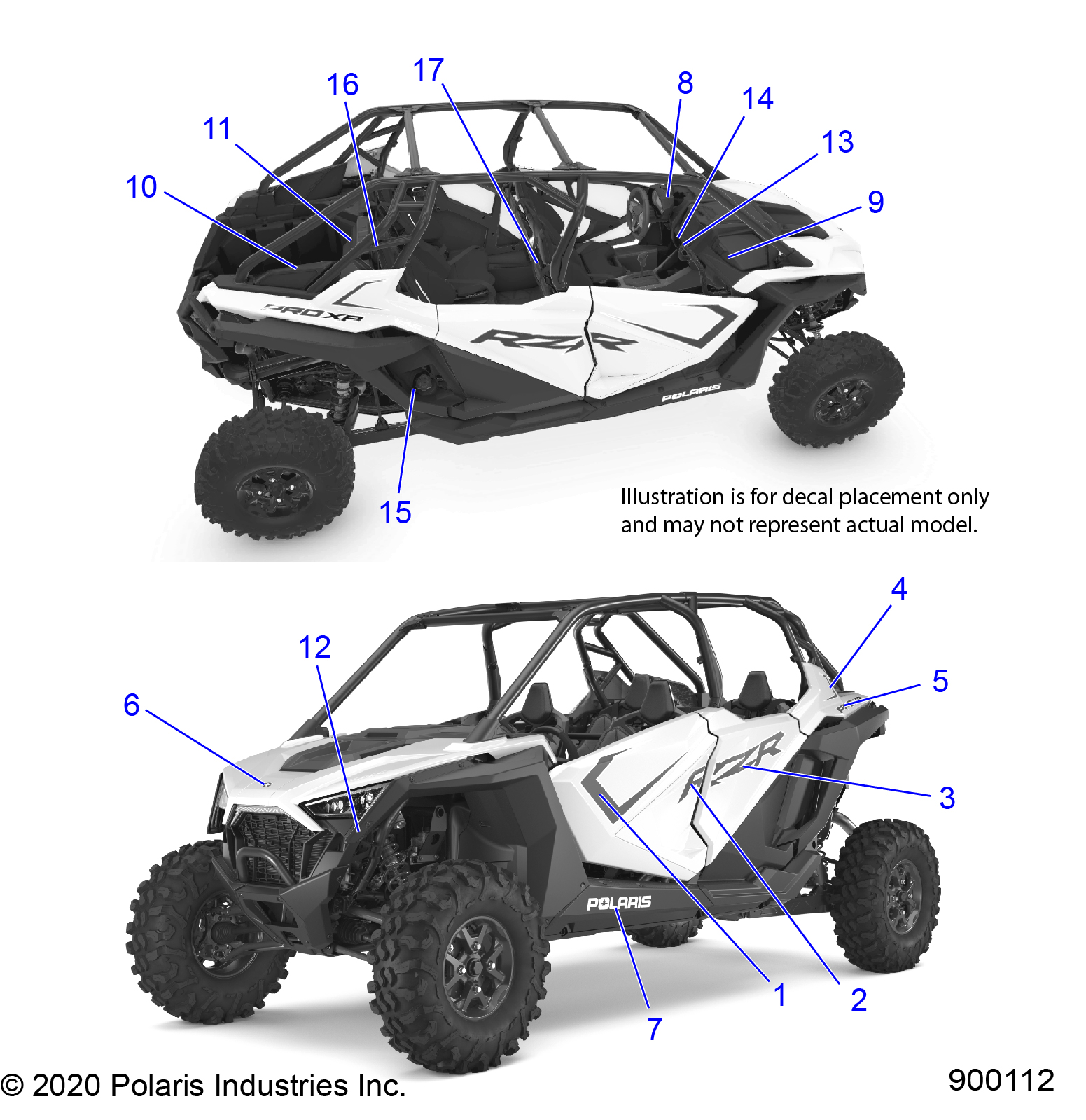 BODY, DECALS - Z20R4B92AC/BC/AK/BK/AR/BR/C92AC/BC/AR/BR/D92AC/BC/LC/AK/BK/AR/BR/E92AH/BH/AT/BT (900112)