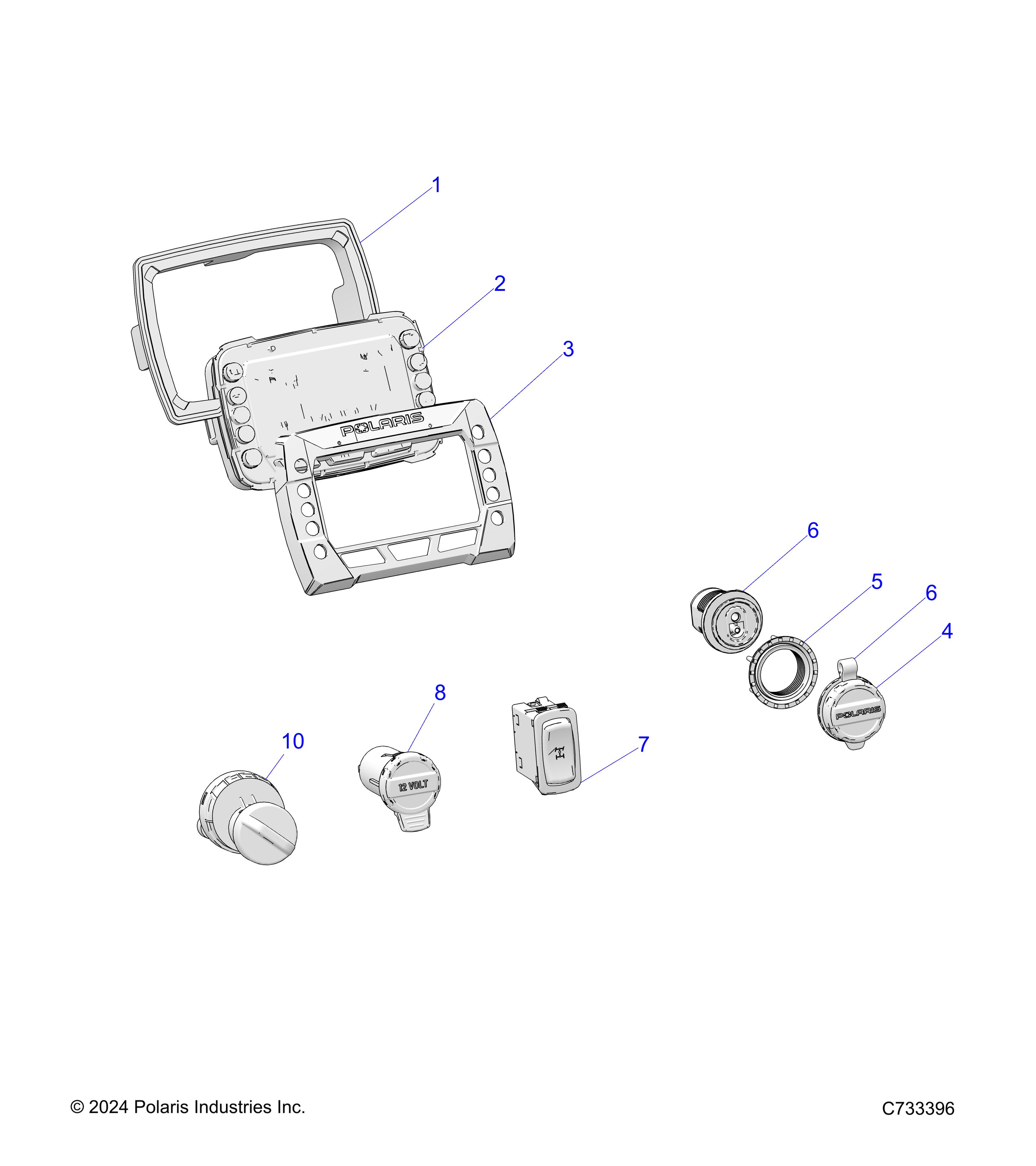 ELECTRICAL, DASH INSTRUMENTS and CONTROLS - R25MAA57L1 (C733396)