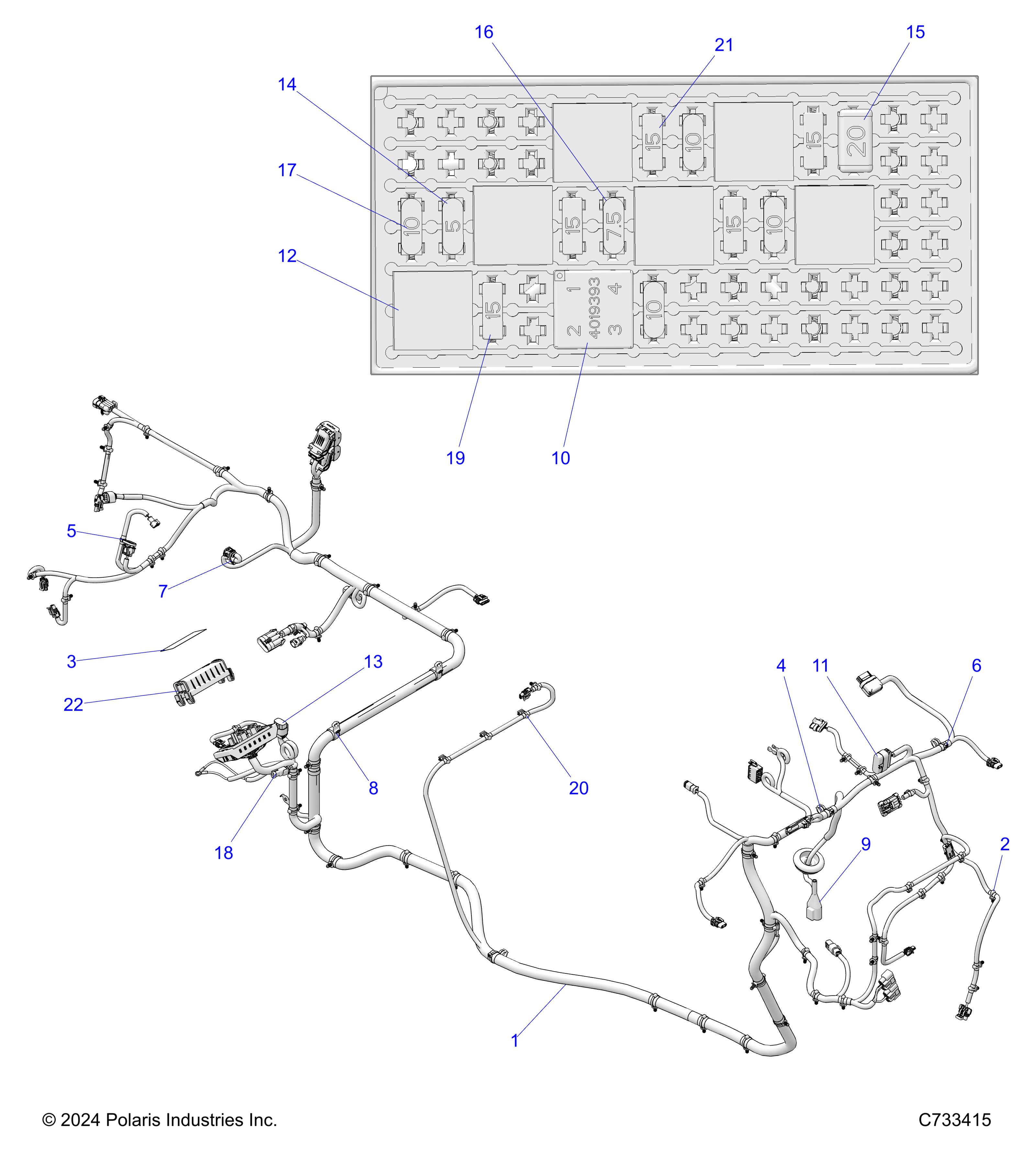 ELECTRICAL, HARNESS CHASSIS