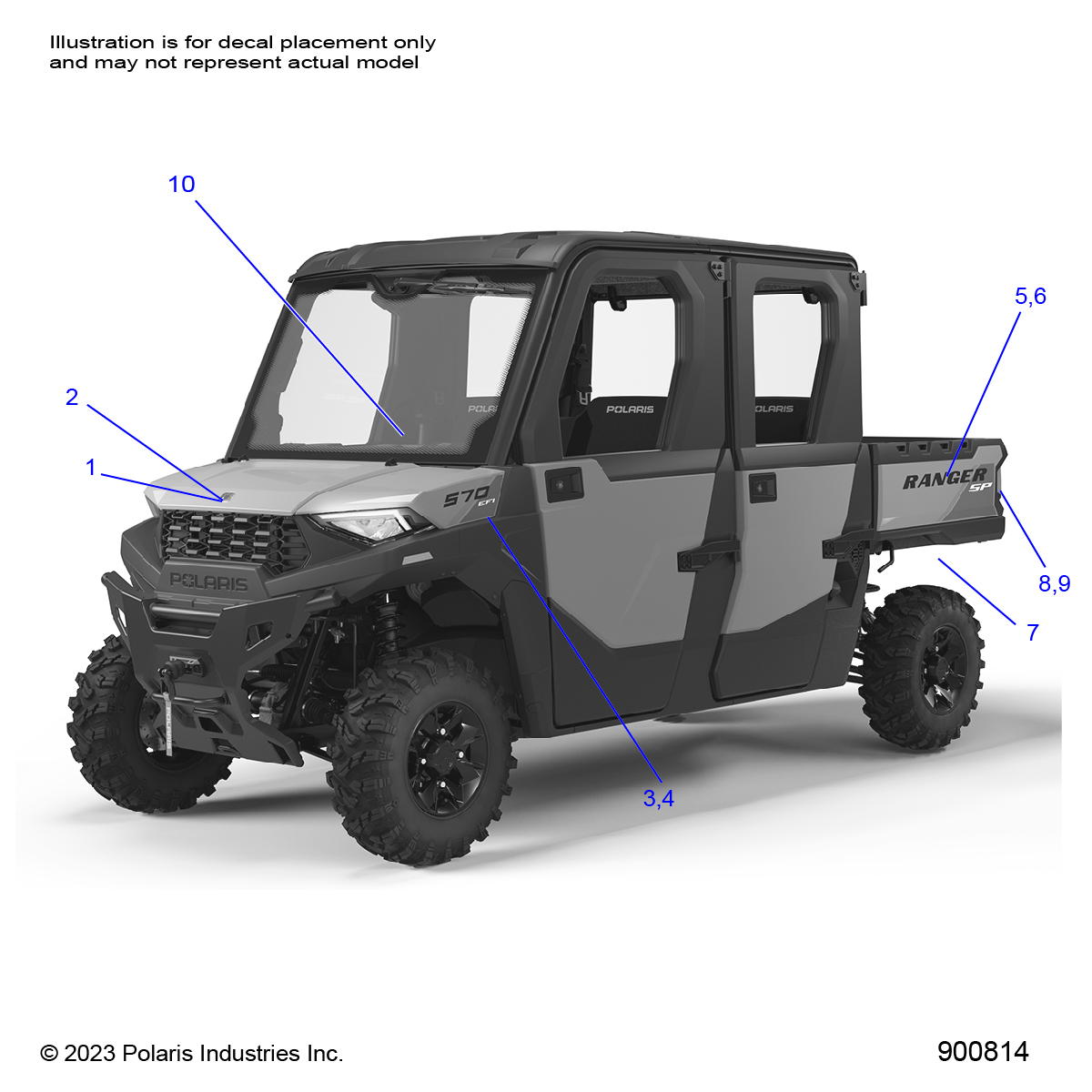 BODY, DECALS, GRAPHIC- R24M4U57Z4/B4/Z9/B9 (900814)