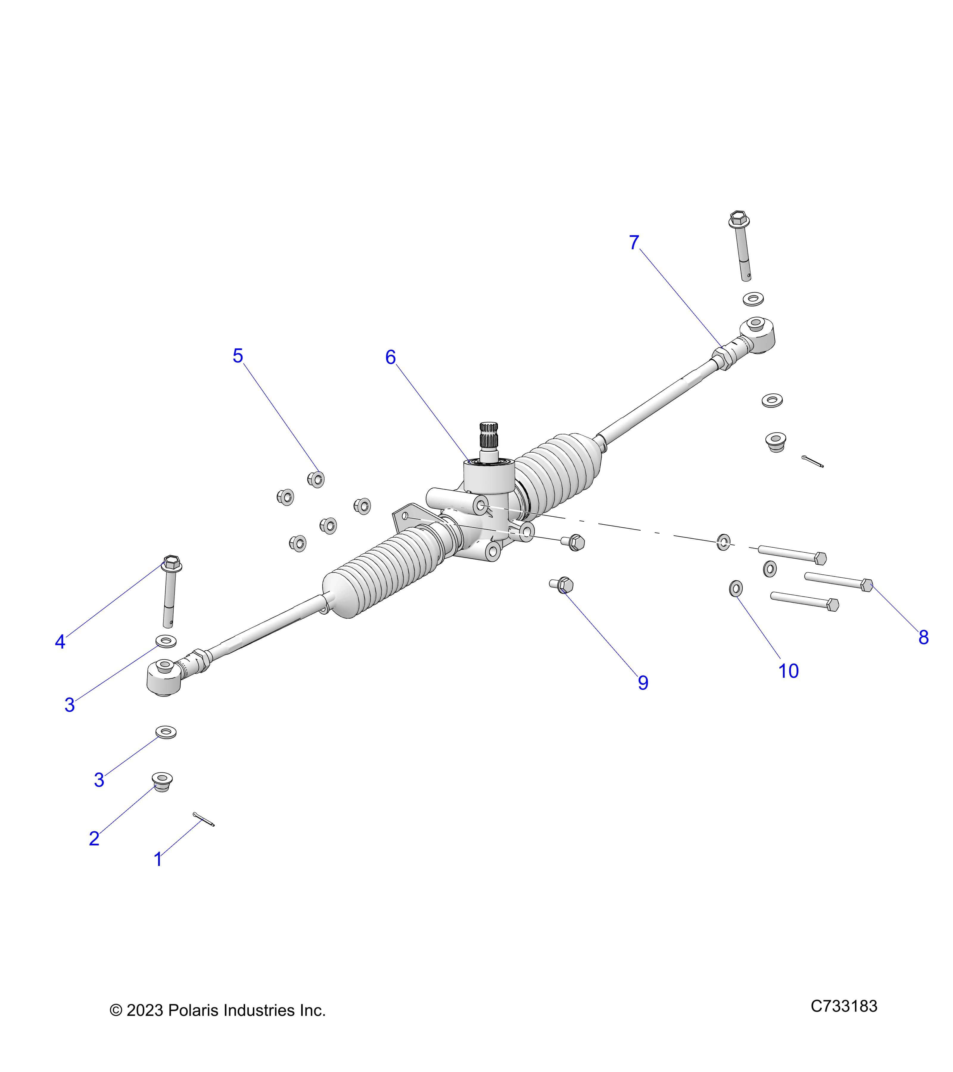 STEERING, STEERING GEARBOX - R18RMA57F1/S57C1/F1/CV/T57C1  (C733183)