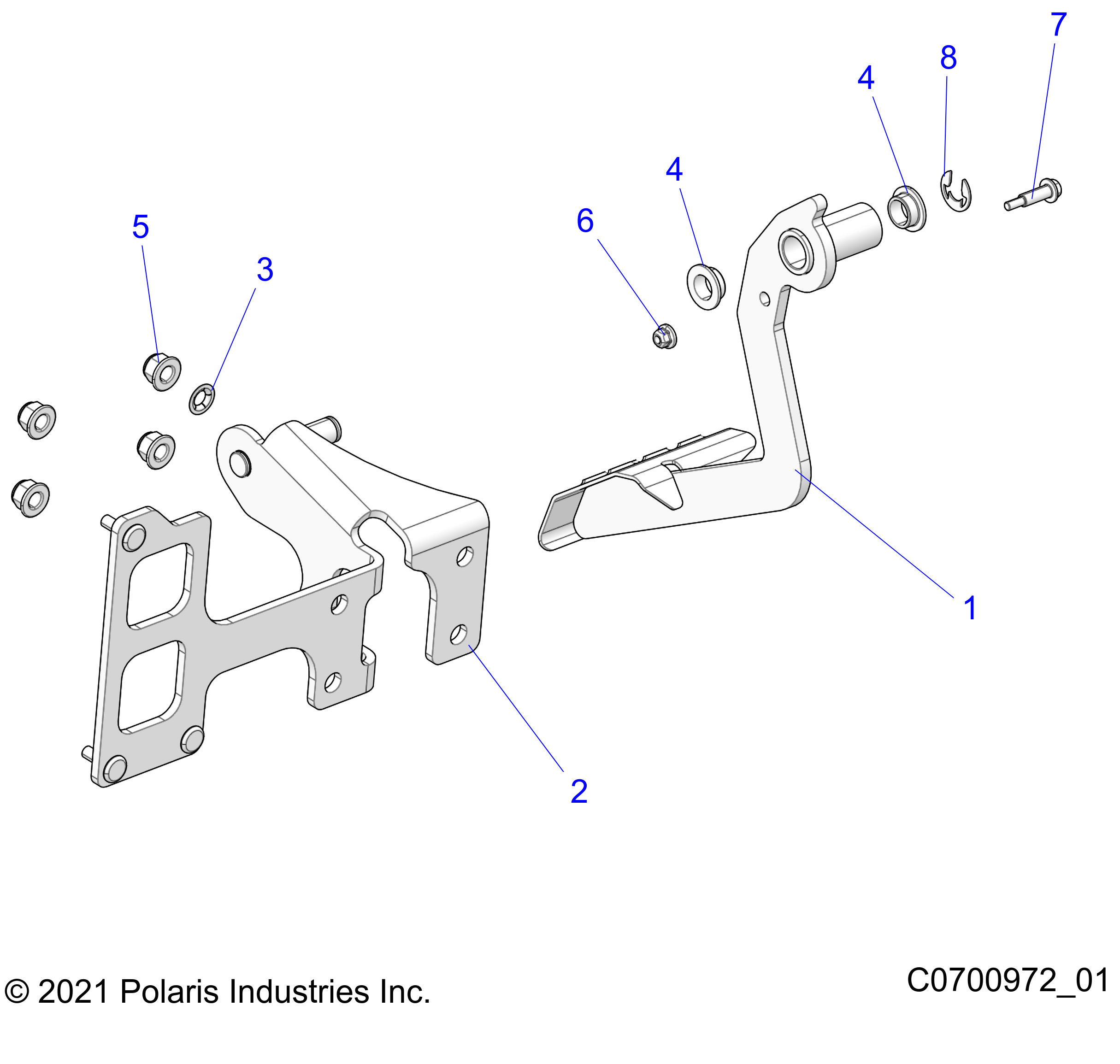 BRAKES, PEDAL AND MASTER CYLINDER - Z21N4E92AX/AG/BG/BX (C0700972_01)