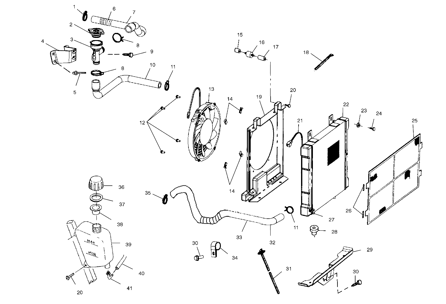 COOLING SYSTEM - A01CH50AD (4960026002A010)