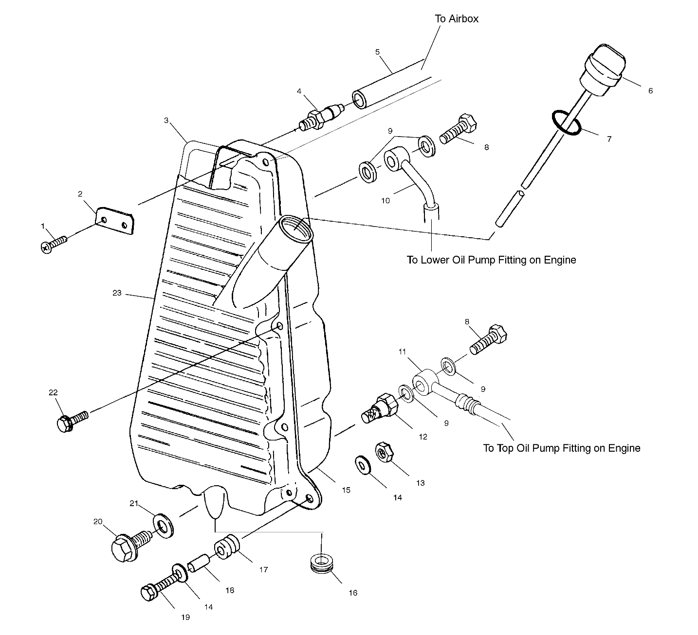 OIL TANK - A01CH50AD (4960026002B011)