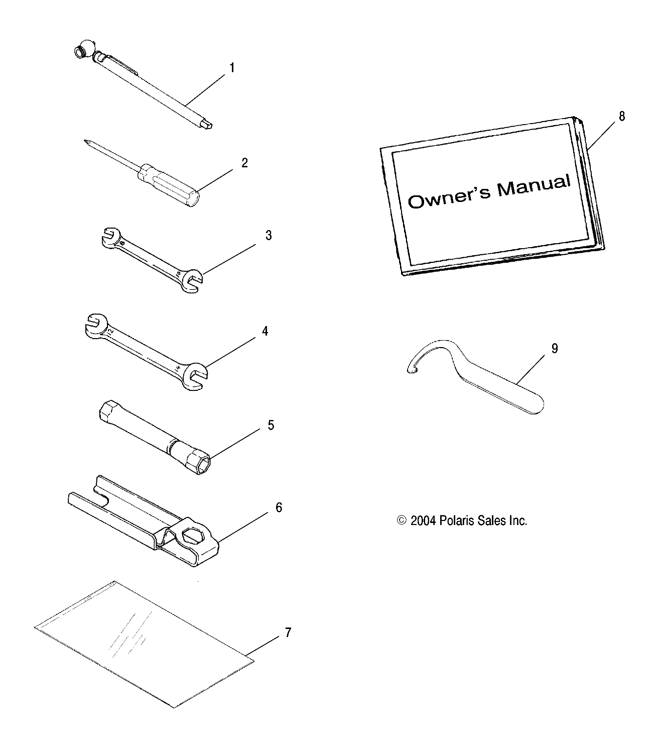 TOOL KIT - A01CH50EB (4964466446E002)