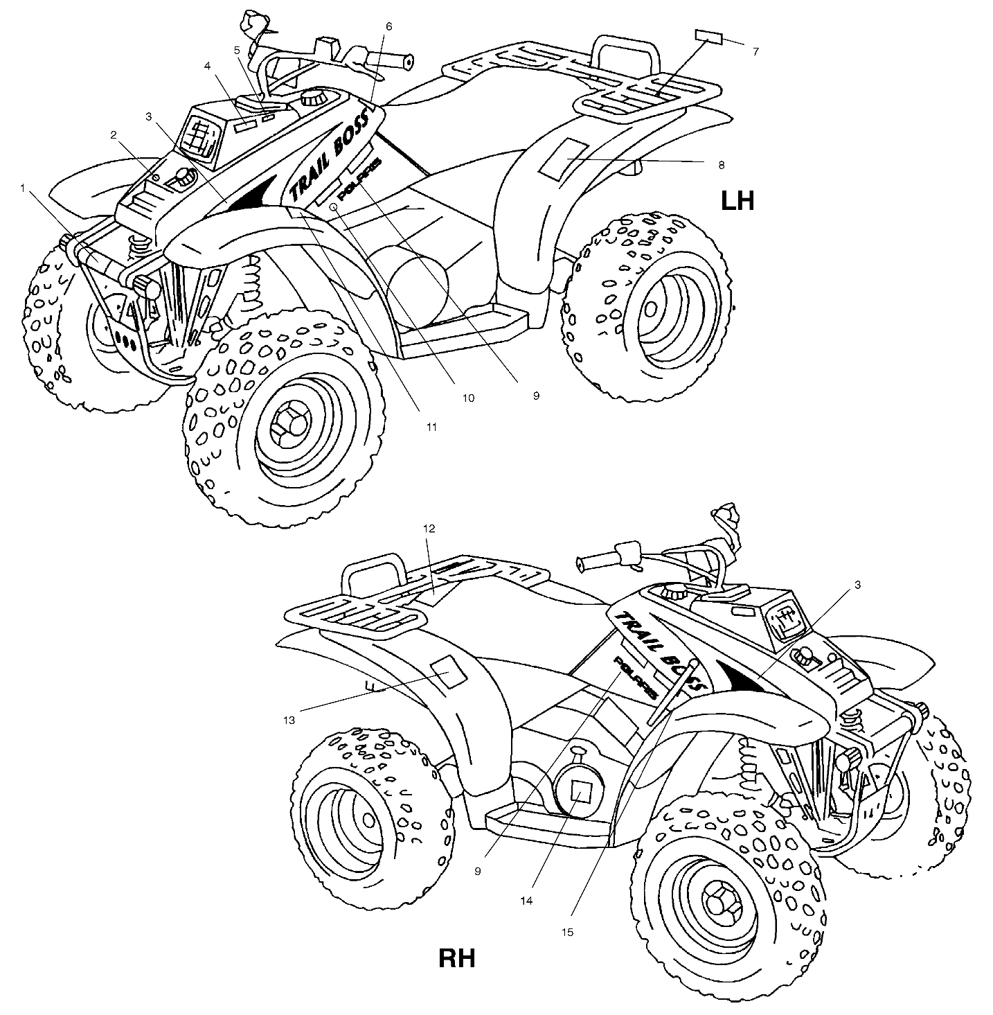 DECALS - A00AA32AB (4960076007A008)