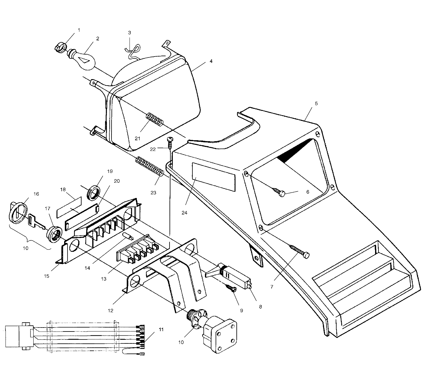 HEADLIGHT - A00AA32AB (4960076007A012)