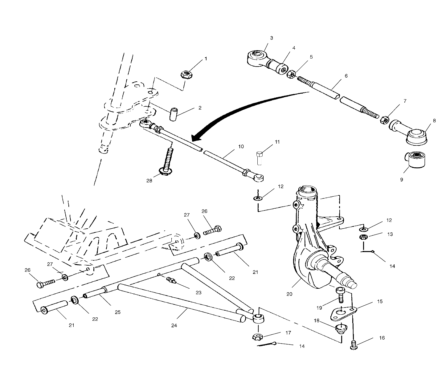 A-ARM/STRUT MOUNTING - A00AA32AB (4960076007B004)